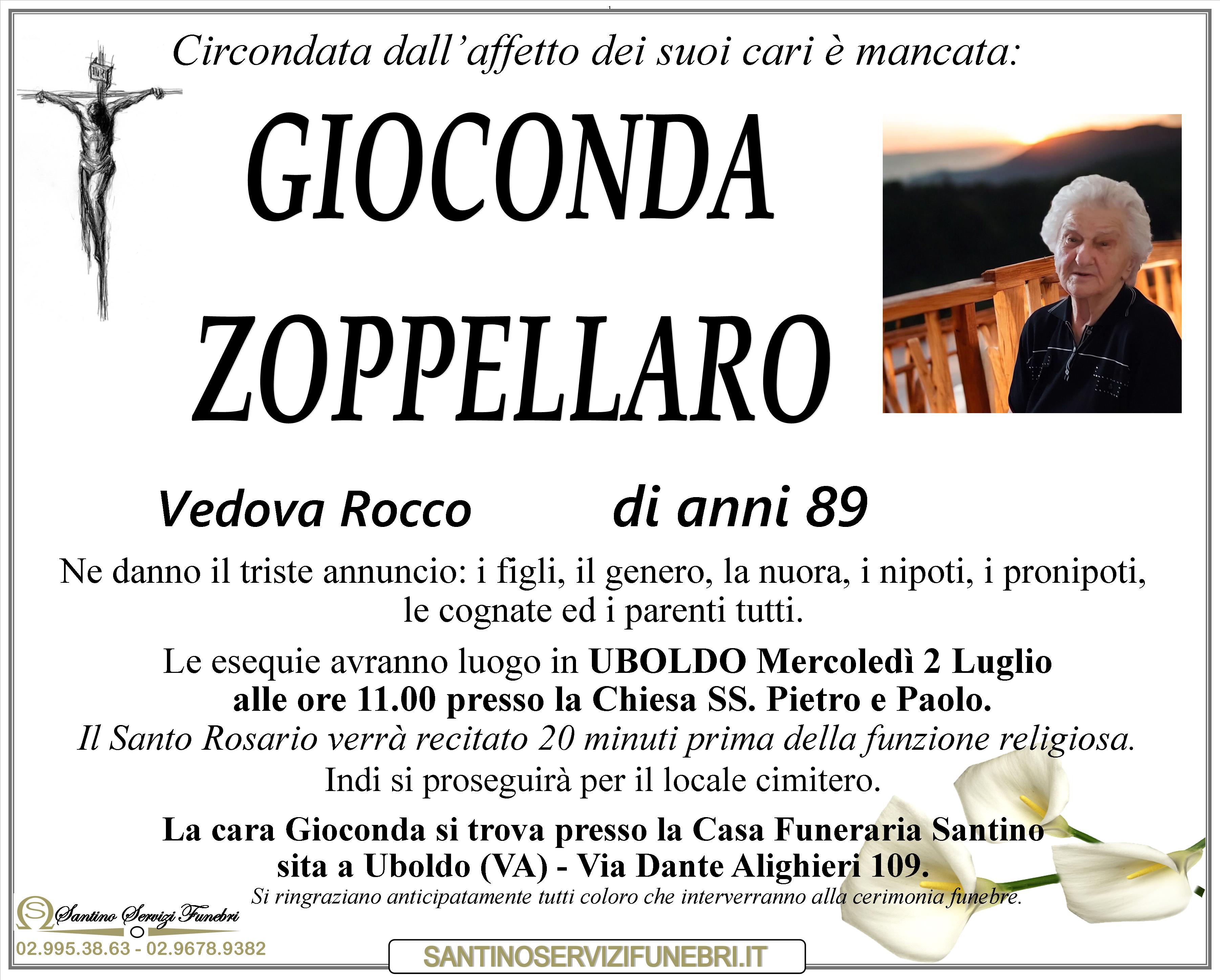 GIOCONDA ZOPPELLARO