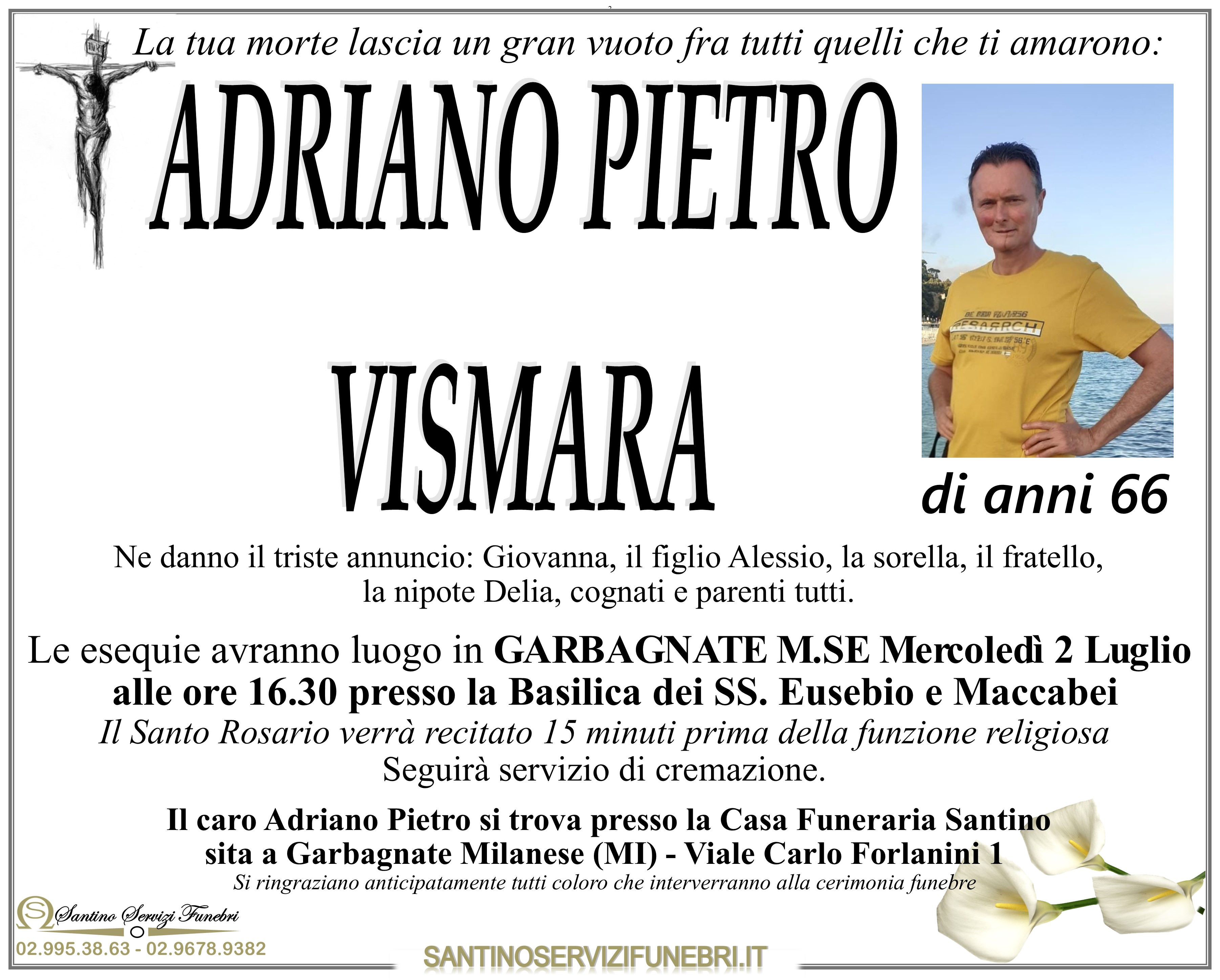 ADRIANO PIETRO VISMARA