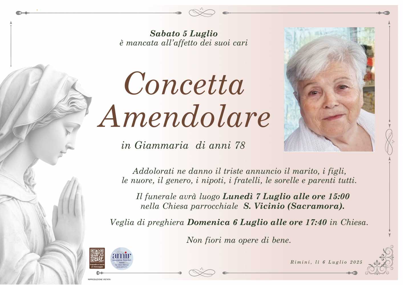 CONCETTA AMENDOLARE
