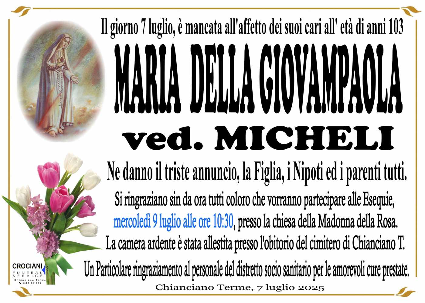 MARIA DELLA GIOVAMPAOLA