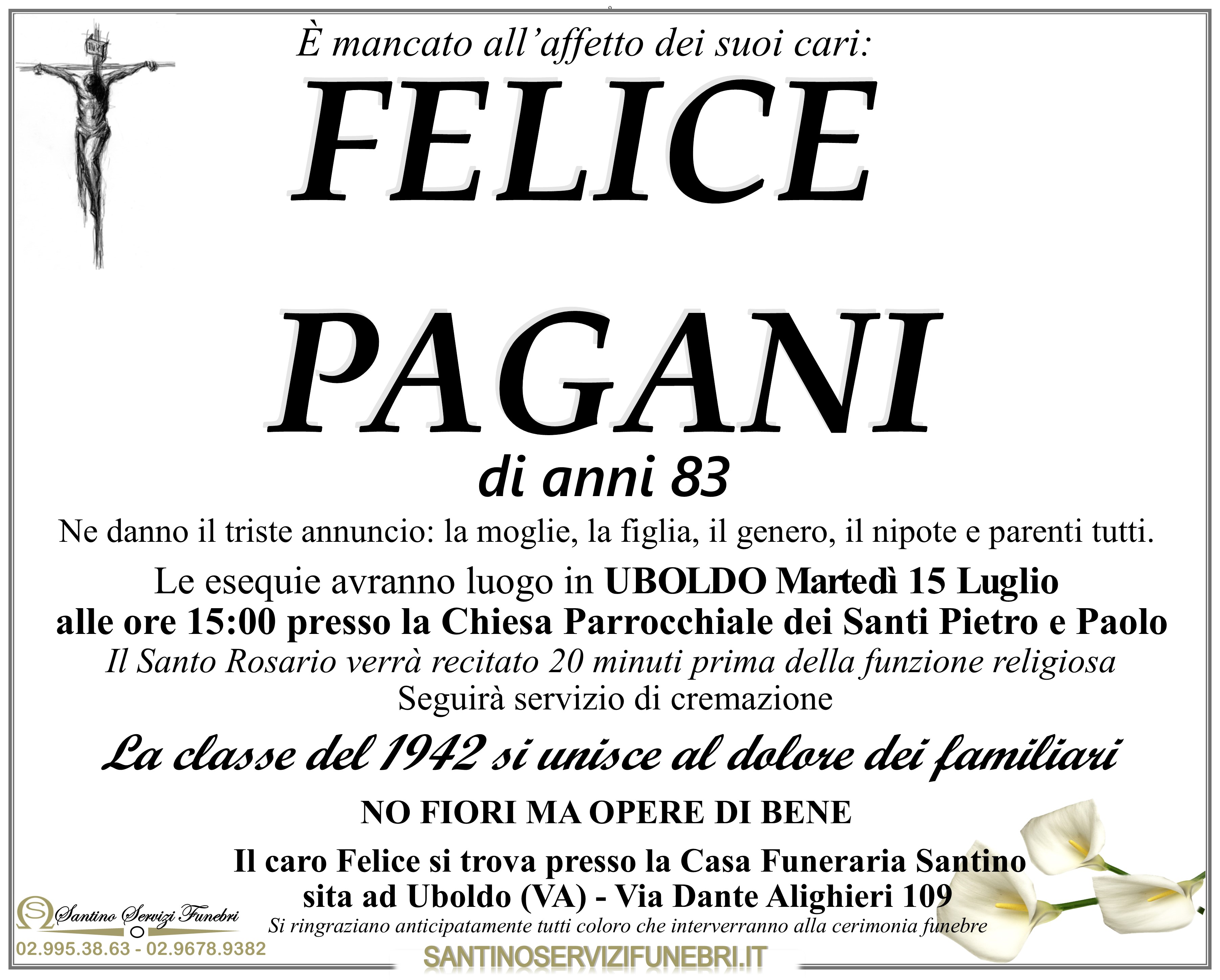 FELICE PAGANI