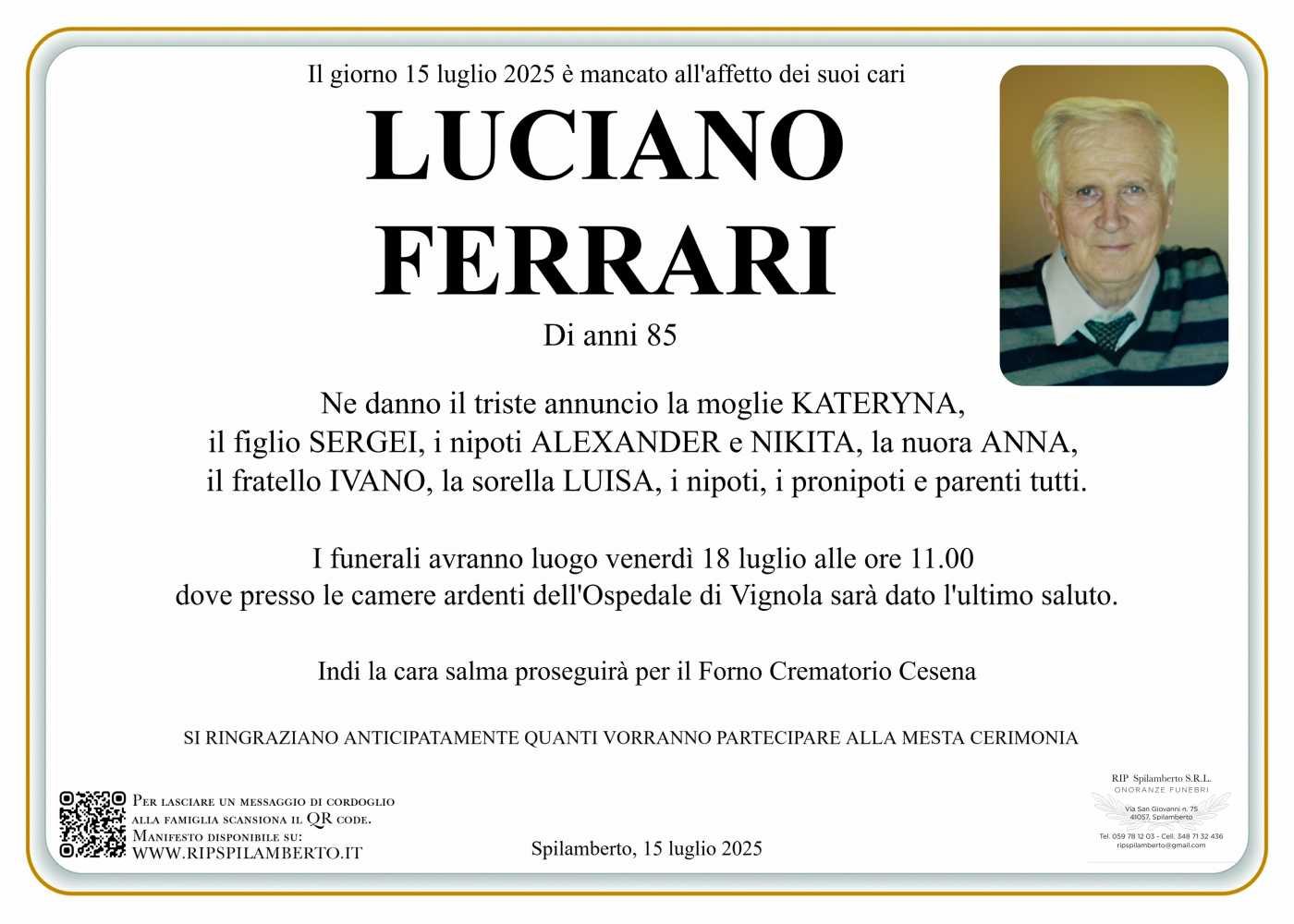 LUCIANO FERRARI