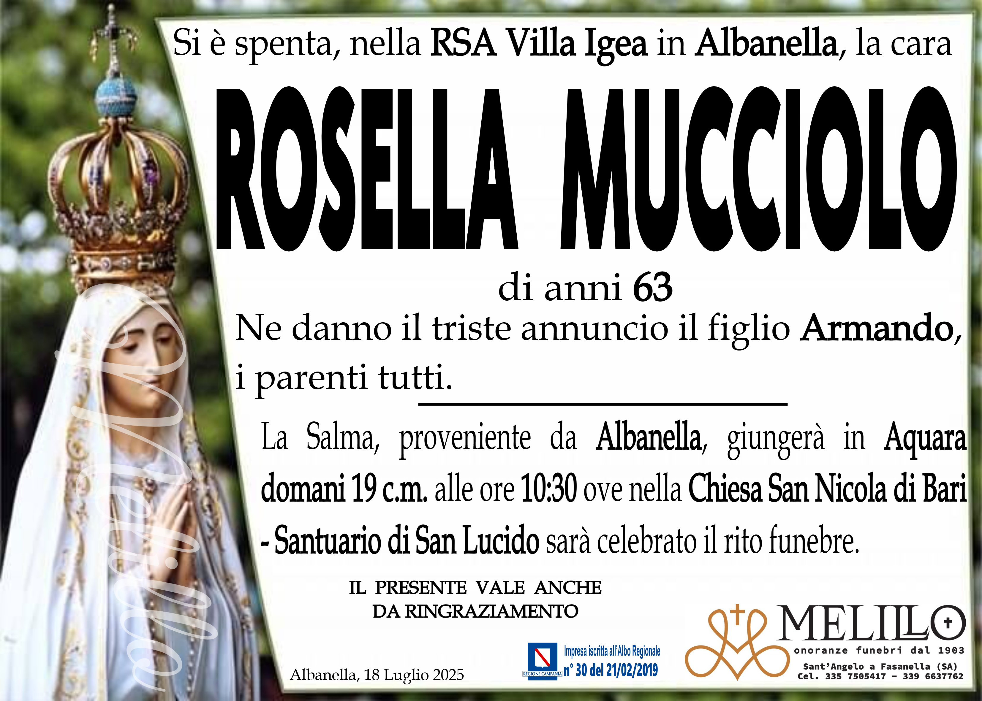 ROSELLA MUCCIOLO
