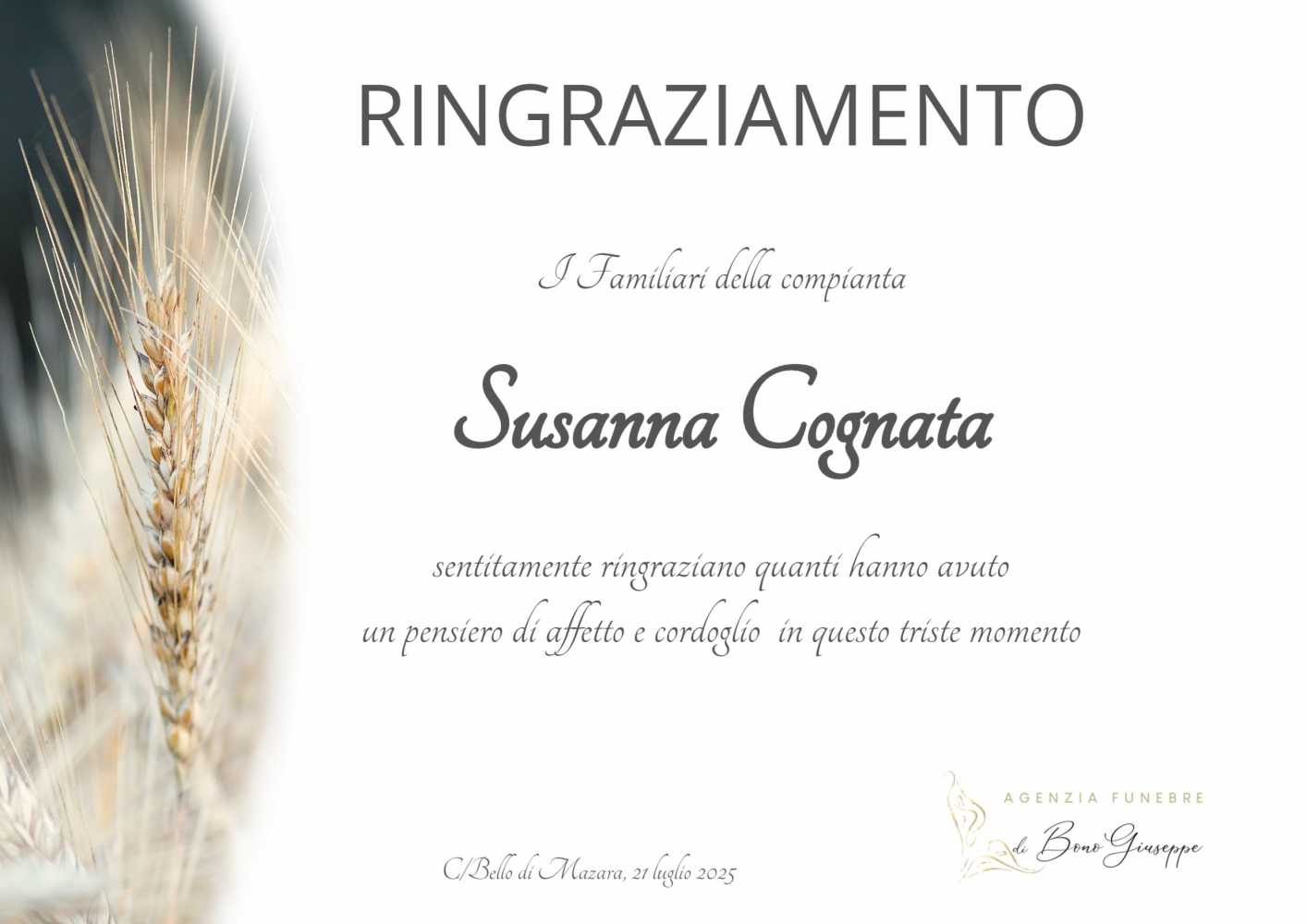 Susanna Cognata