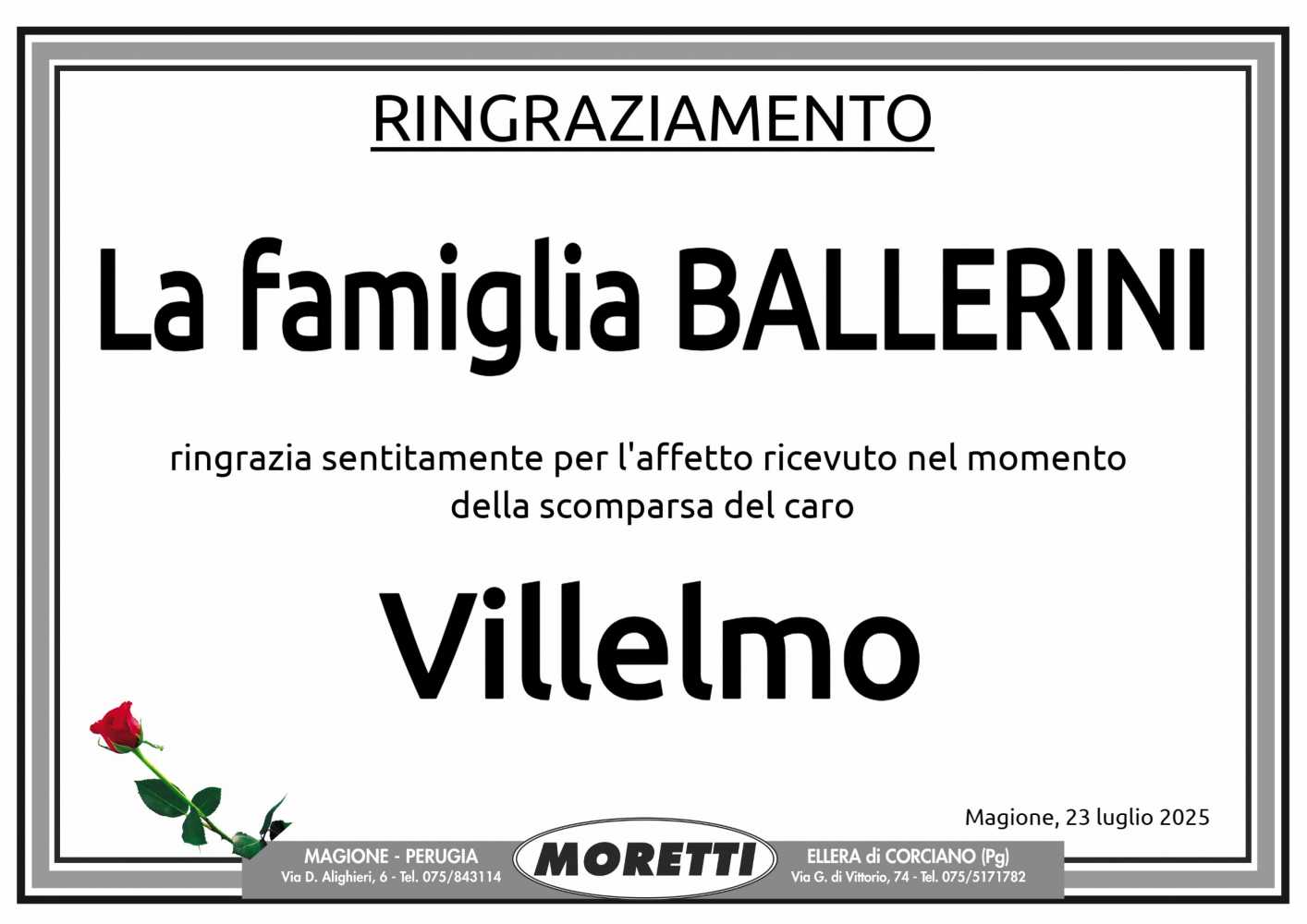 Villelmo Ballerini