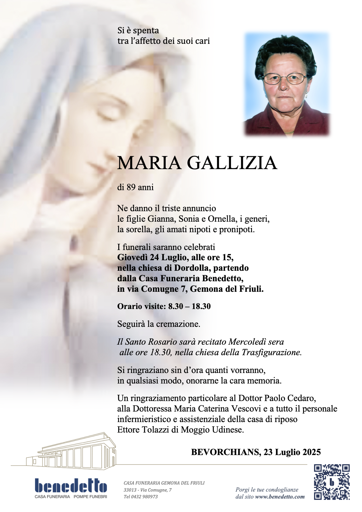 MARIA GALLIZIA