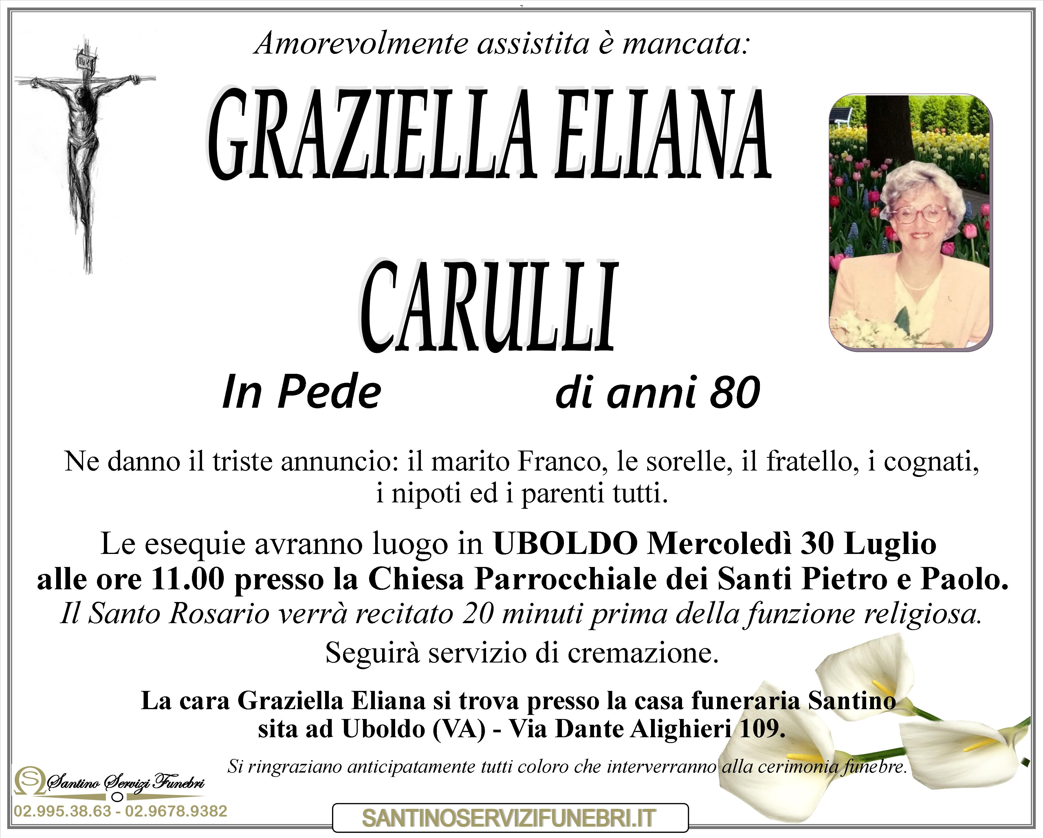 GRAZIELLA ELIANA CARULLI