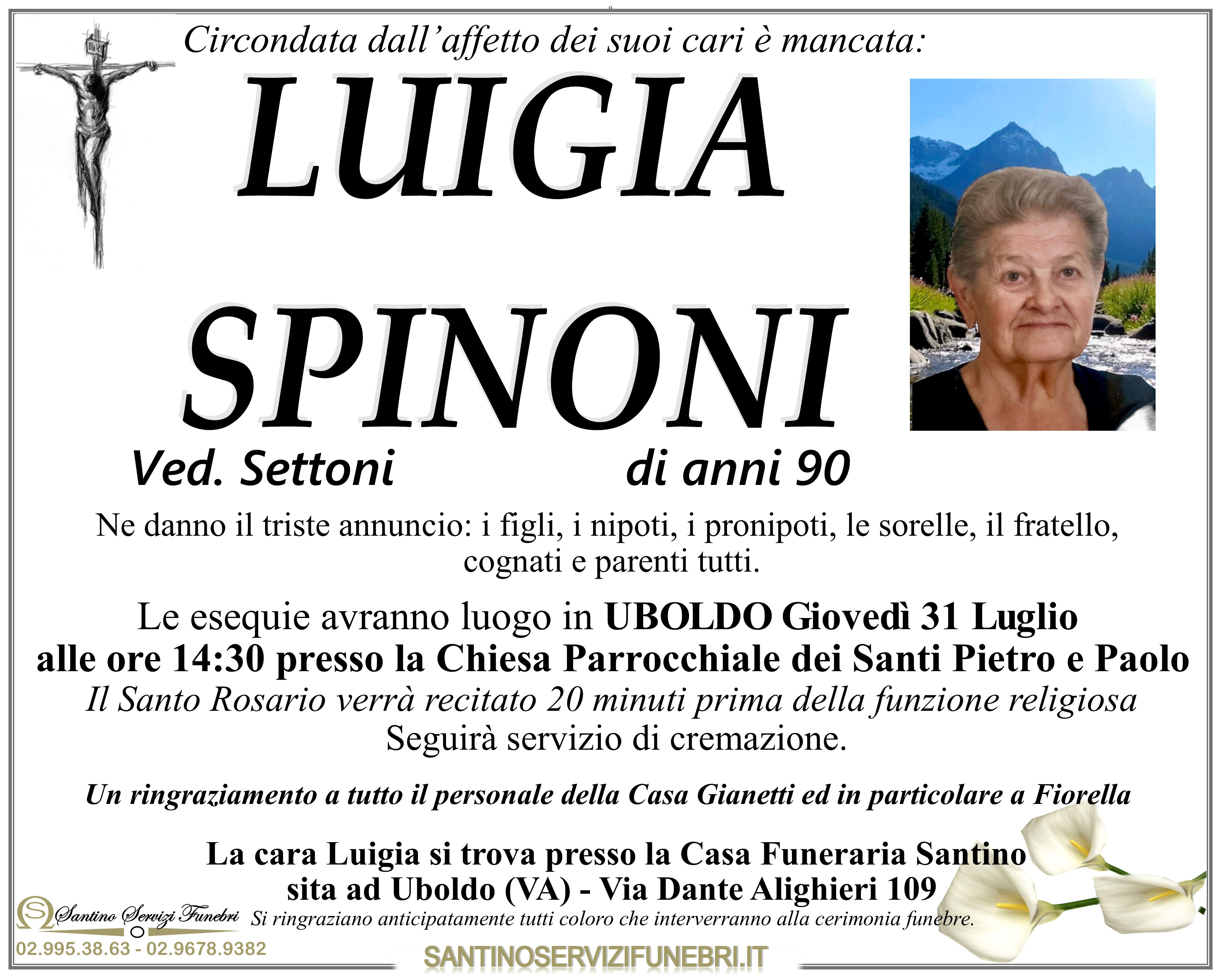 LUIGIA SPINONI