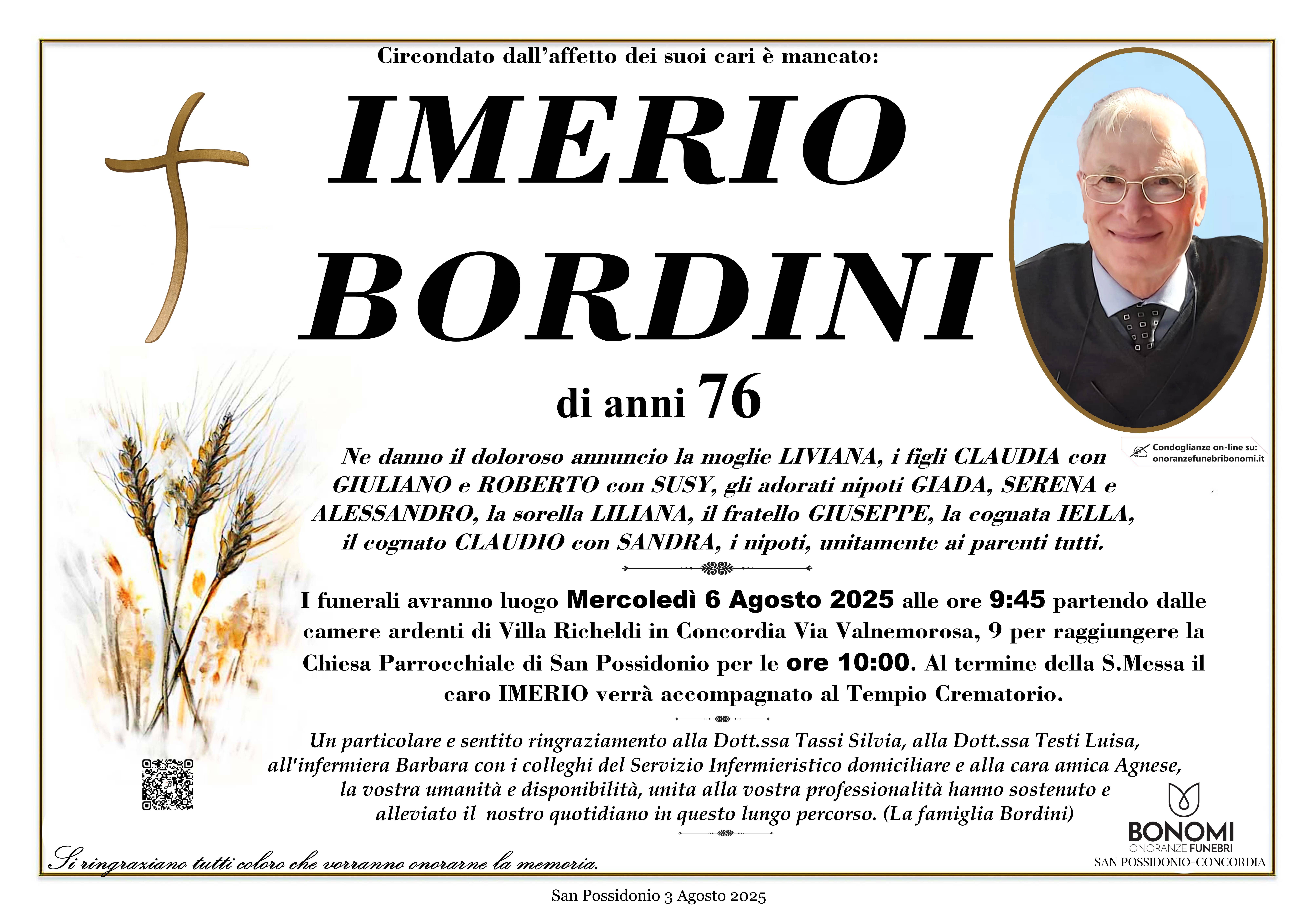 IMERIO BORDINI