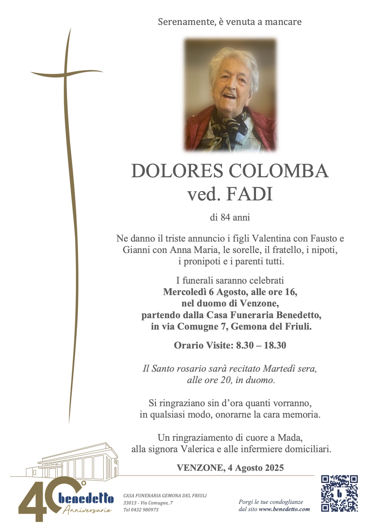 DOLORES COLOMBA
