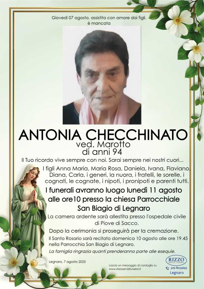 ANTONIA CHECCHINATO