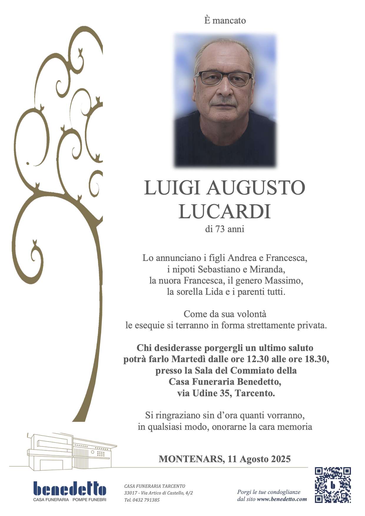 LUIGI AUGUSTO LUCARDI