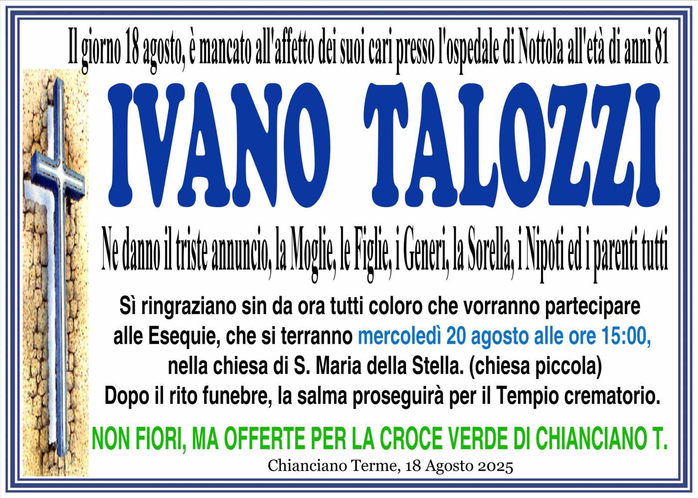 IVANO TALOZZI