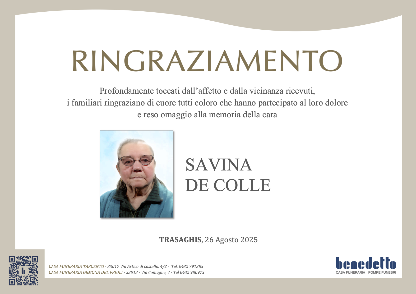 SAVINA DE COLLE