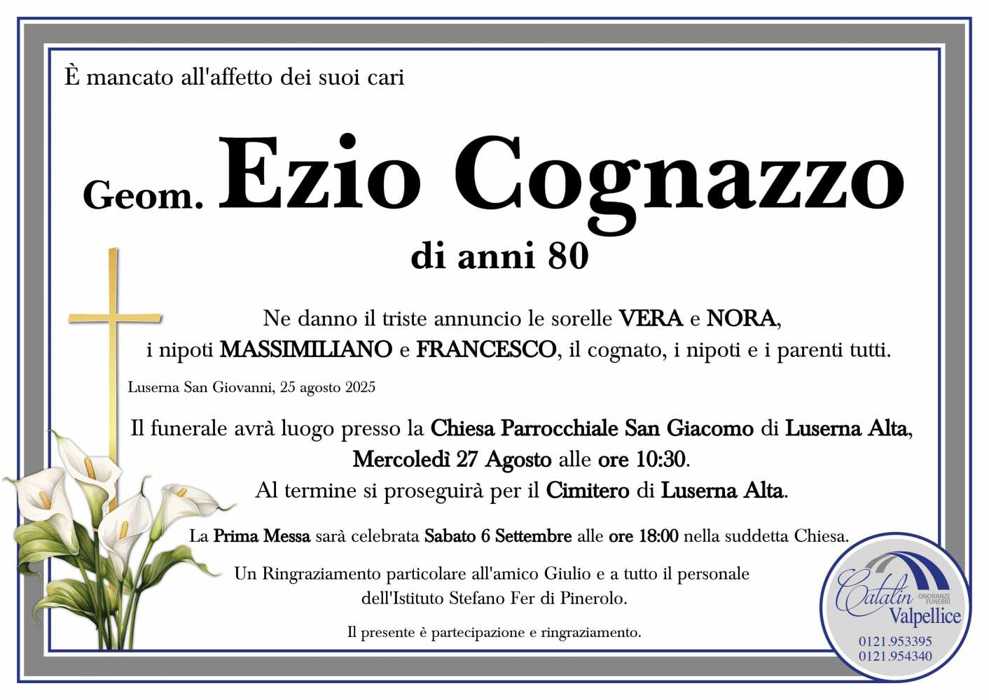 Ezio Emilio Maria Cognazzo