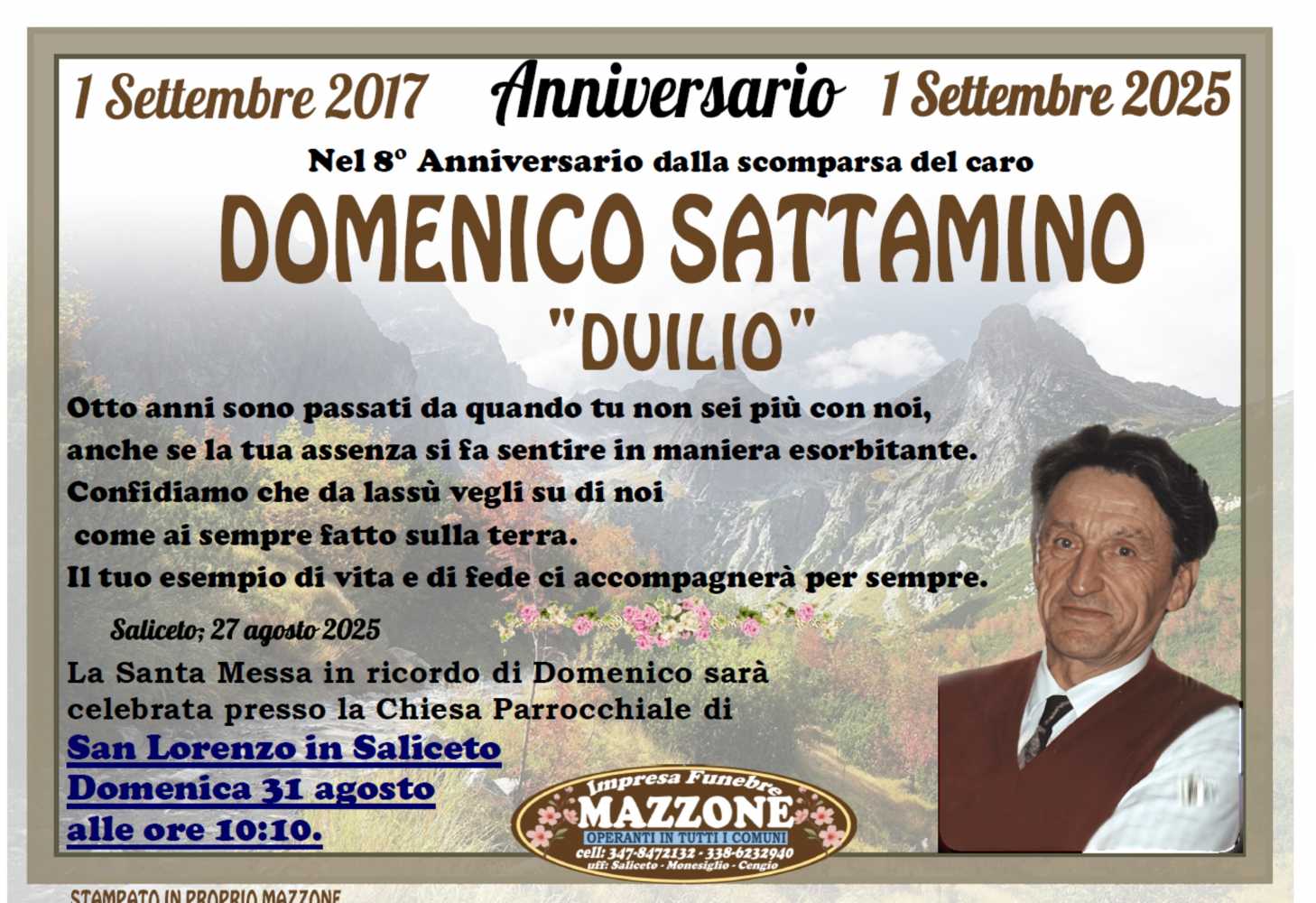 DOMENICO SATTAMINO