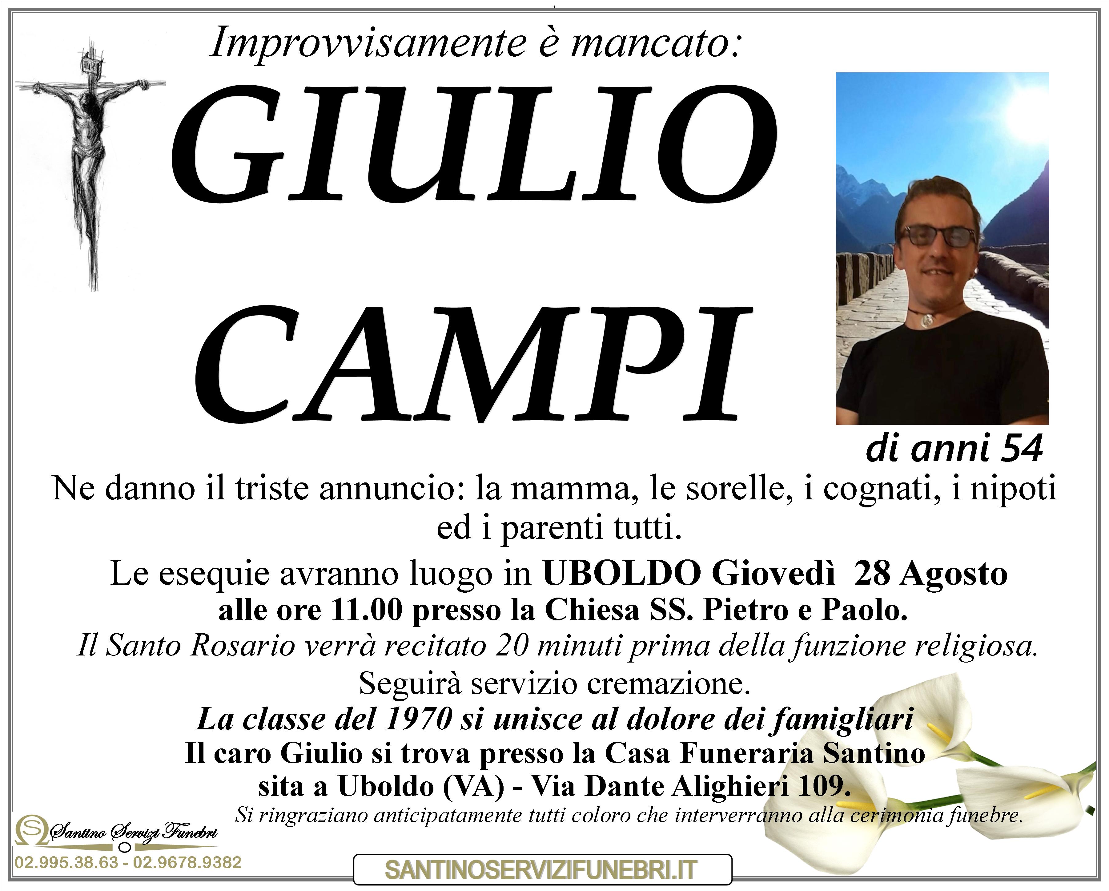 GIULIO CAMPI