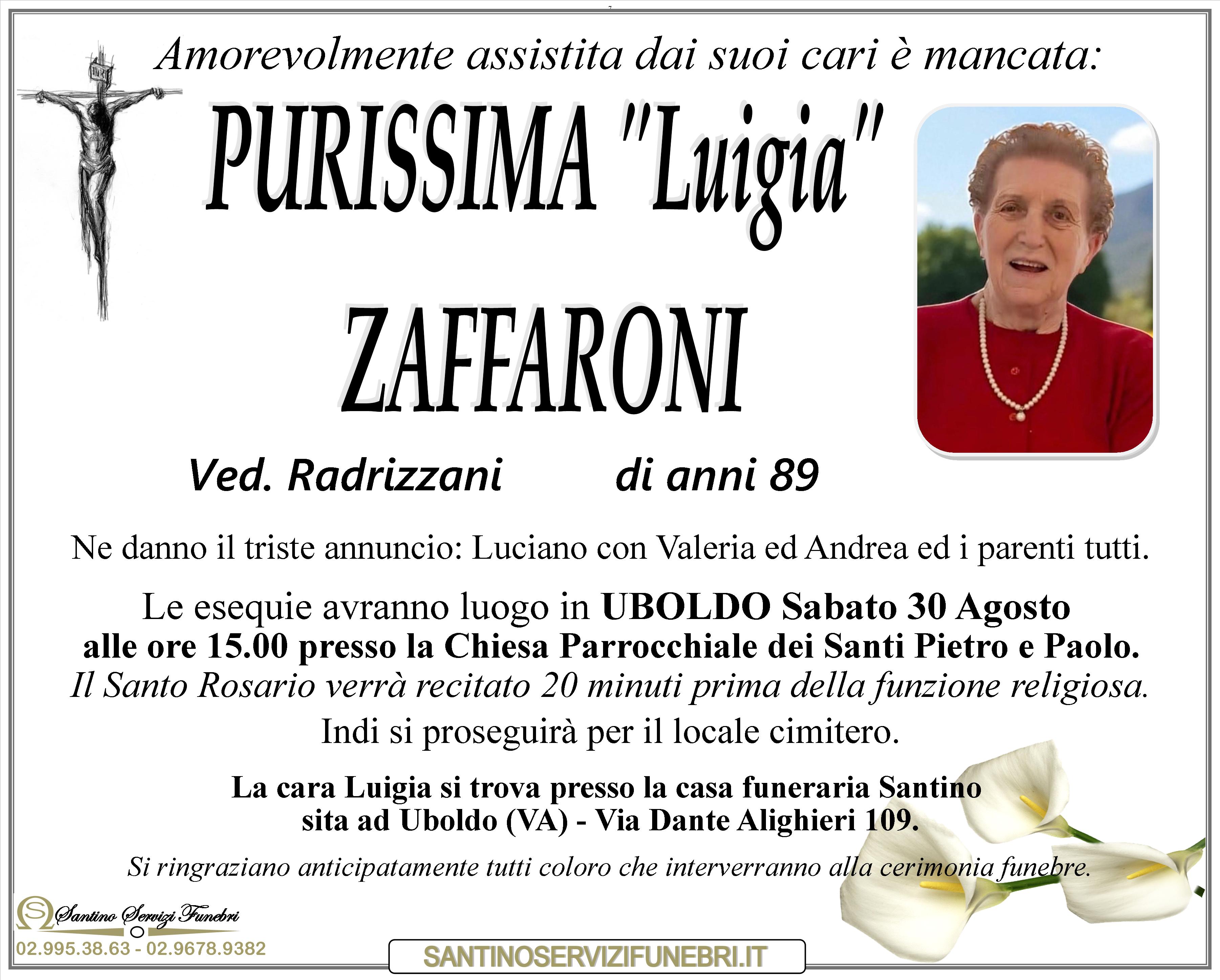 PURISSIMA "Luigia" ZAFFARONI
