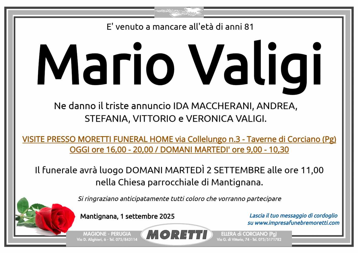 Mario Valigi