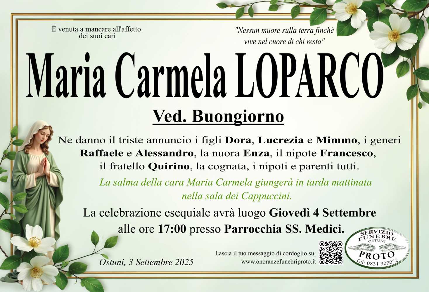MARIA CARMELA LOPARCO