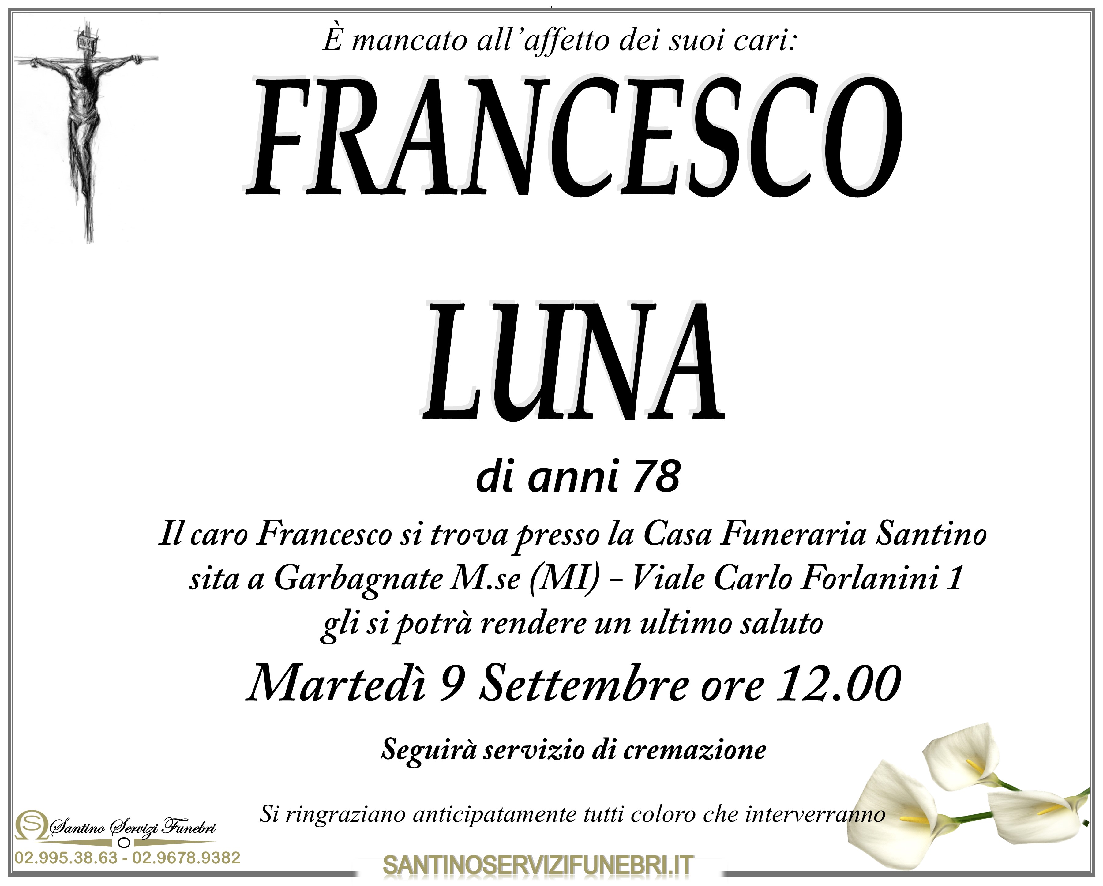 FRANCESCO LUNA