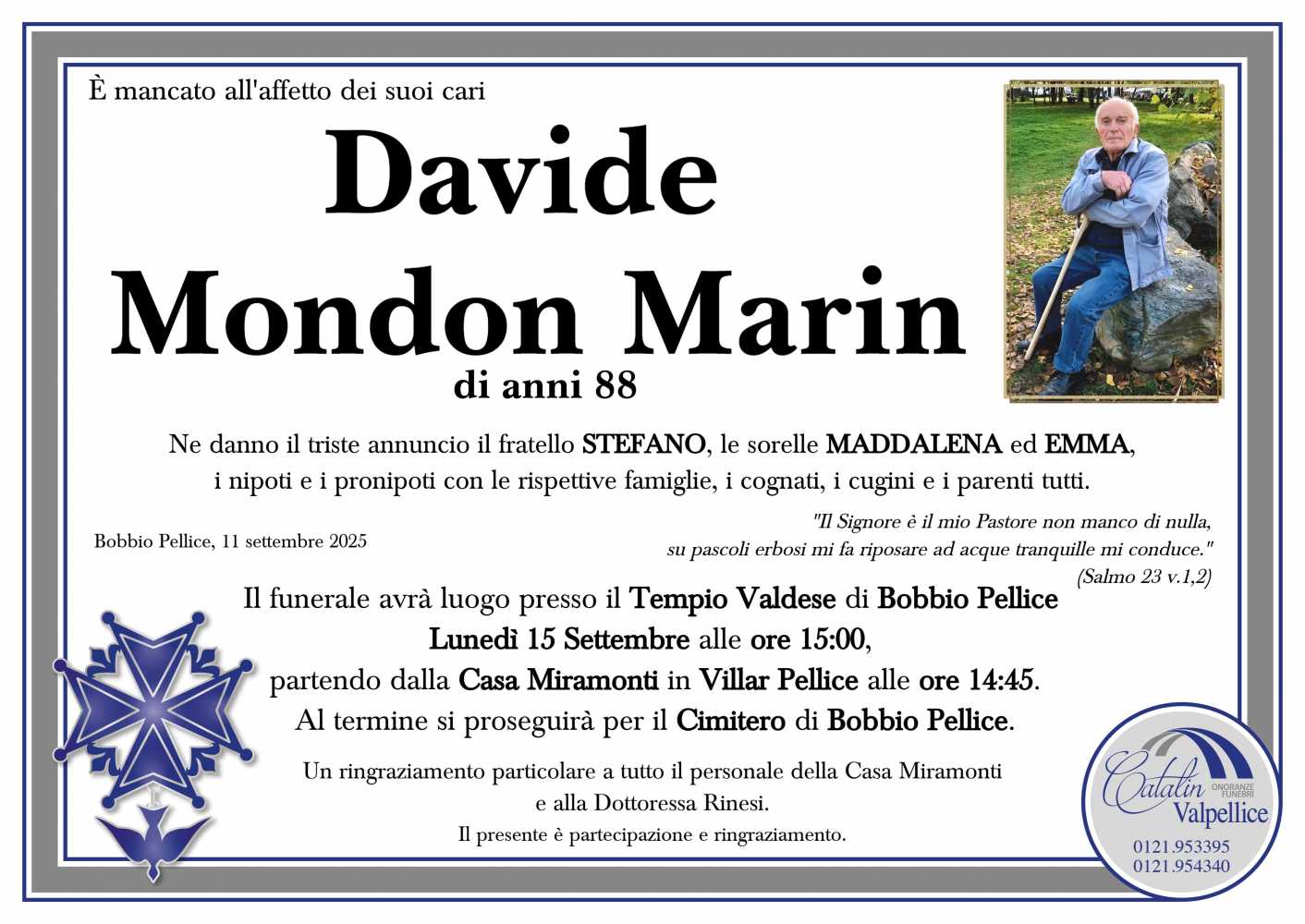Davide Mondon Marin