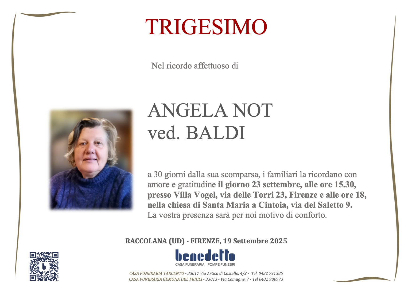 ANGELA NOT