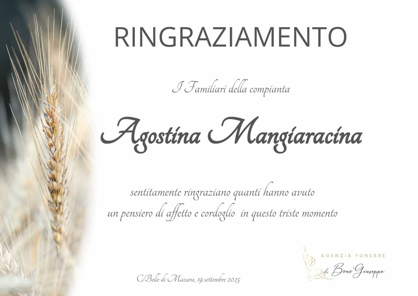 Agostina Mangiaracina