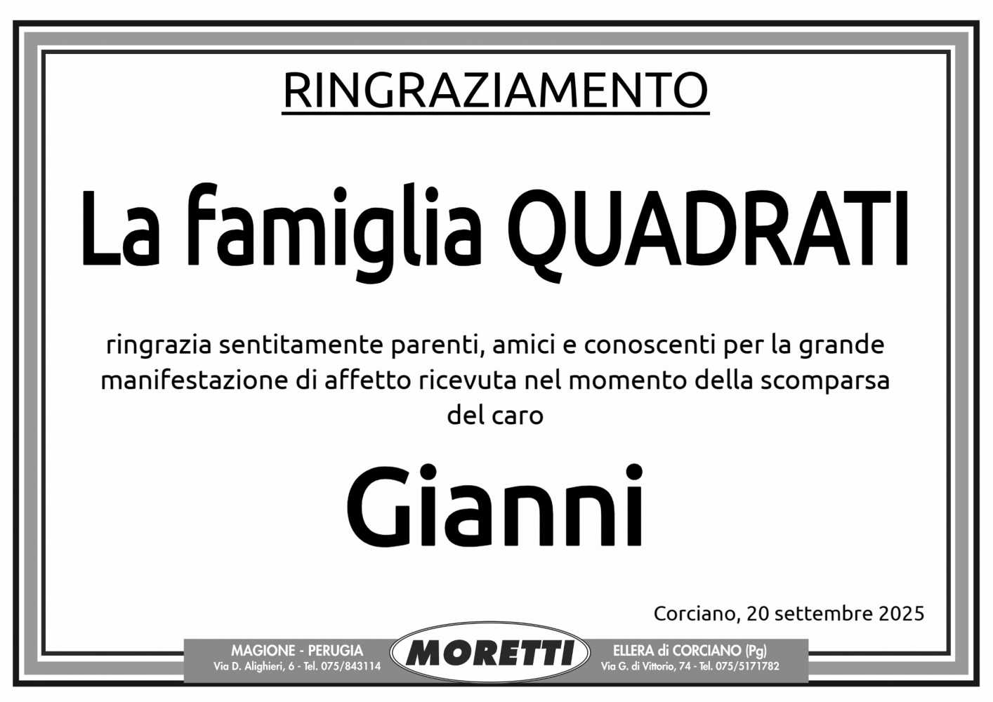 Gianni Quadrati