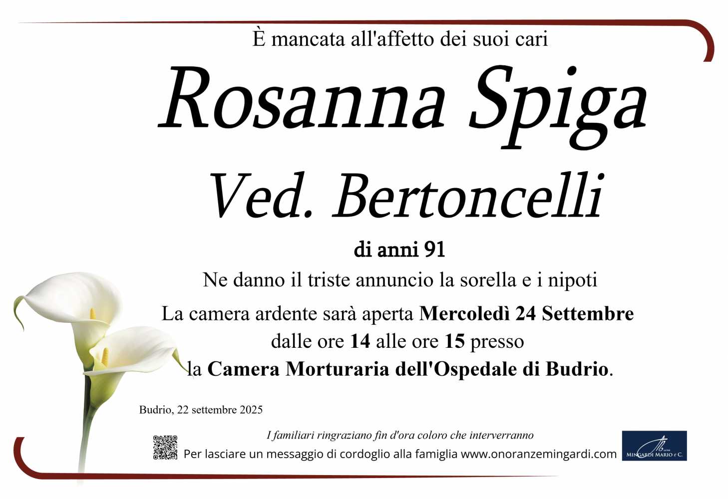 ROSANNA SPIGA