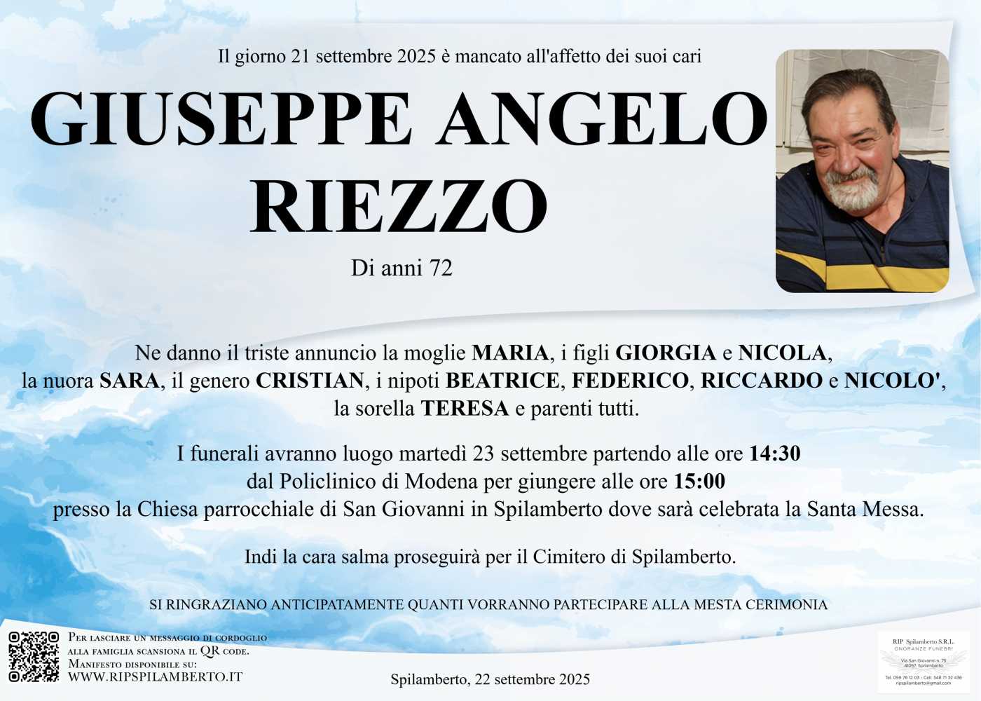 GIUSEPPE ANGELO RIEZZO
