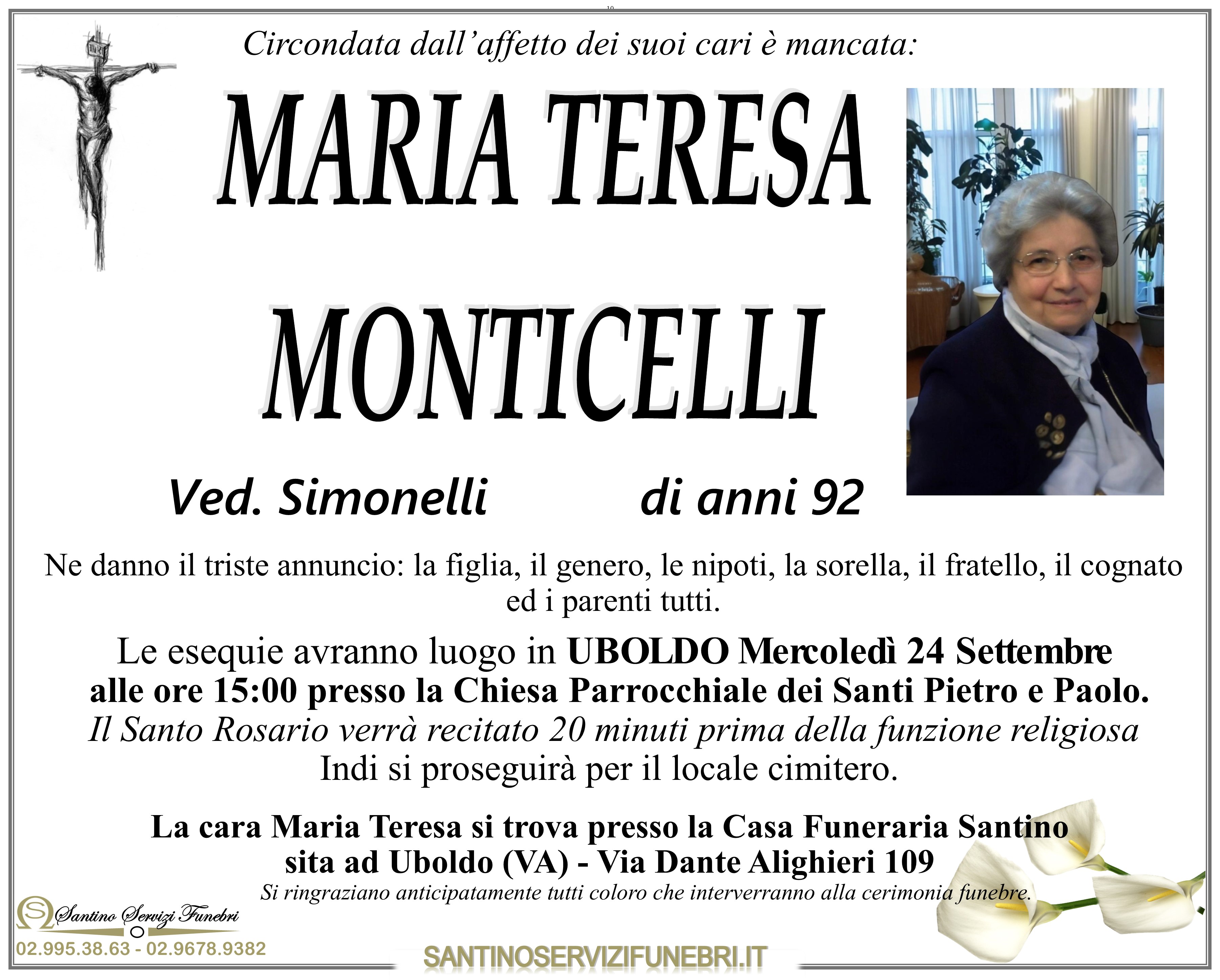 MARIA TERESA MONTICELLI
