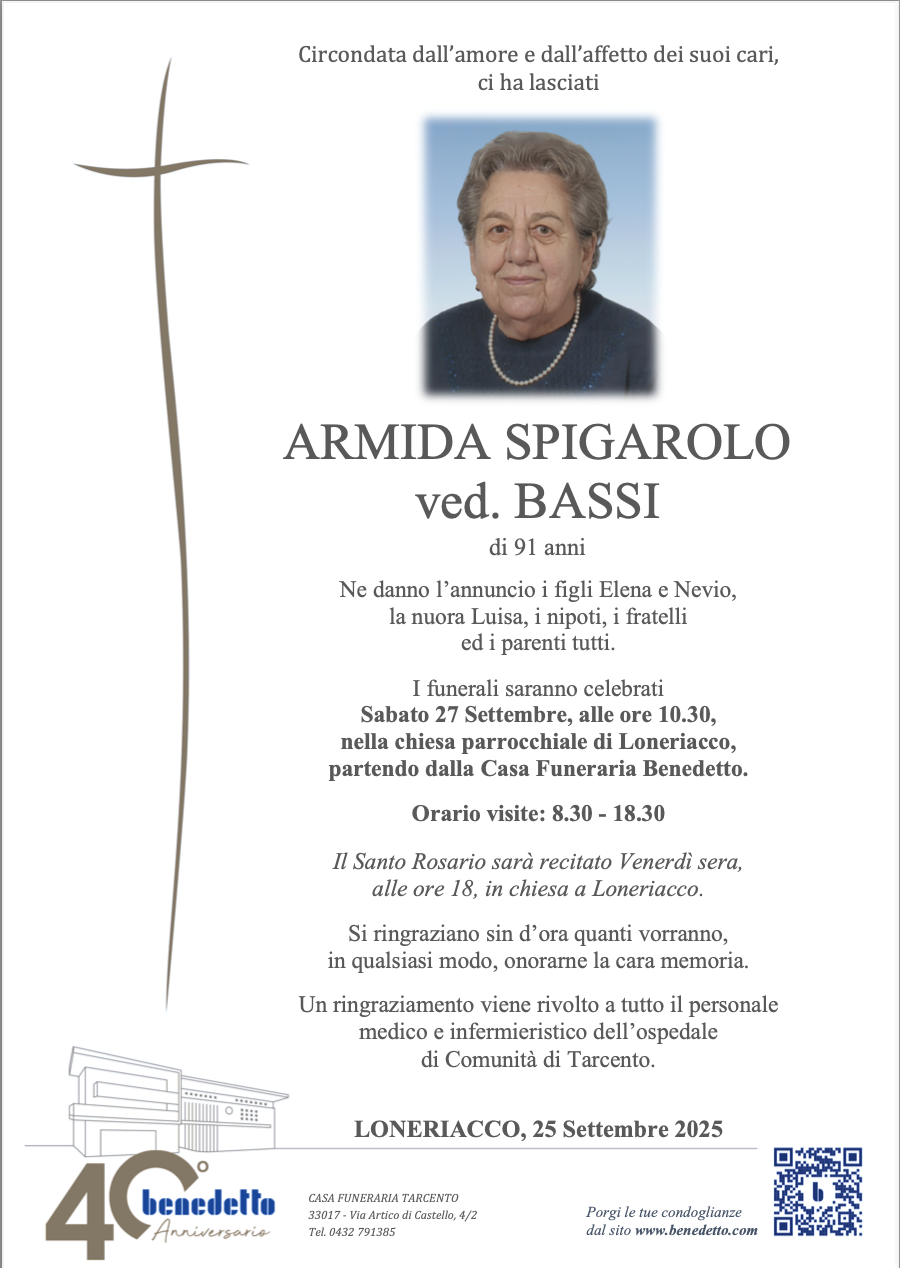 ARMIDA SPIGAROLO