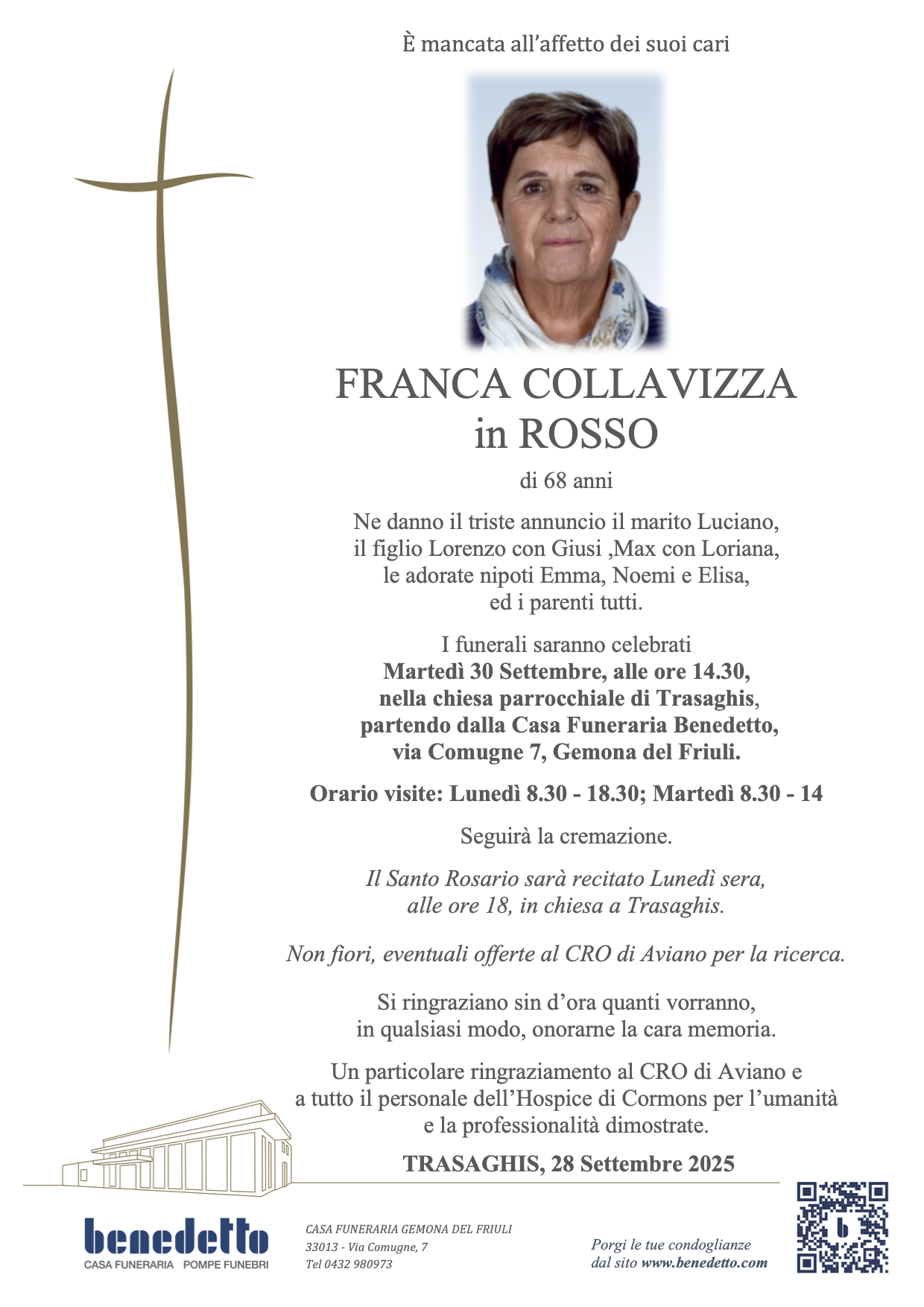 FRANCA COLLAVIZZA