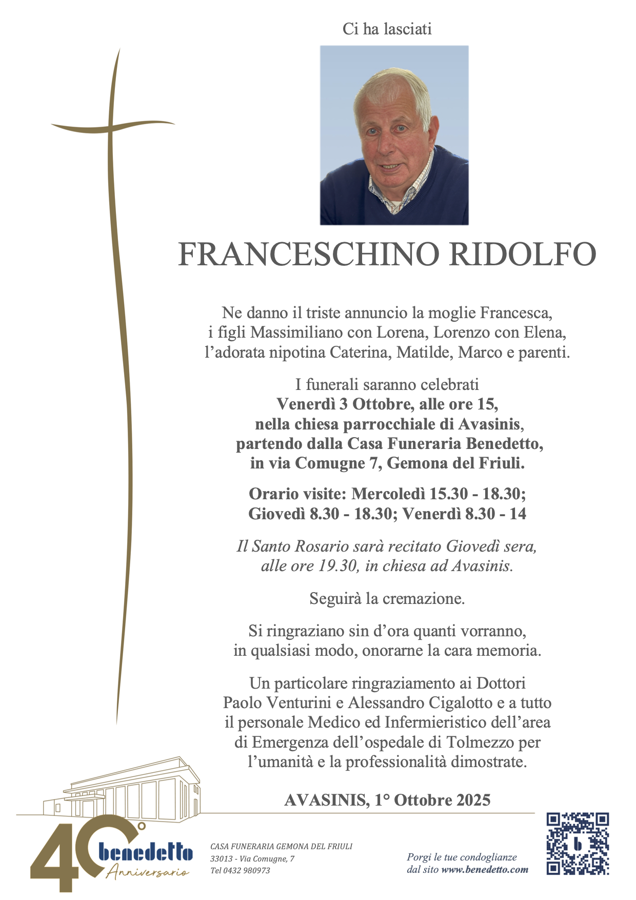 FRANCESCHINO RIDOLFO
