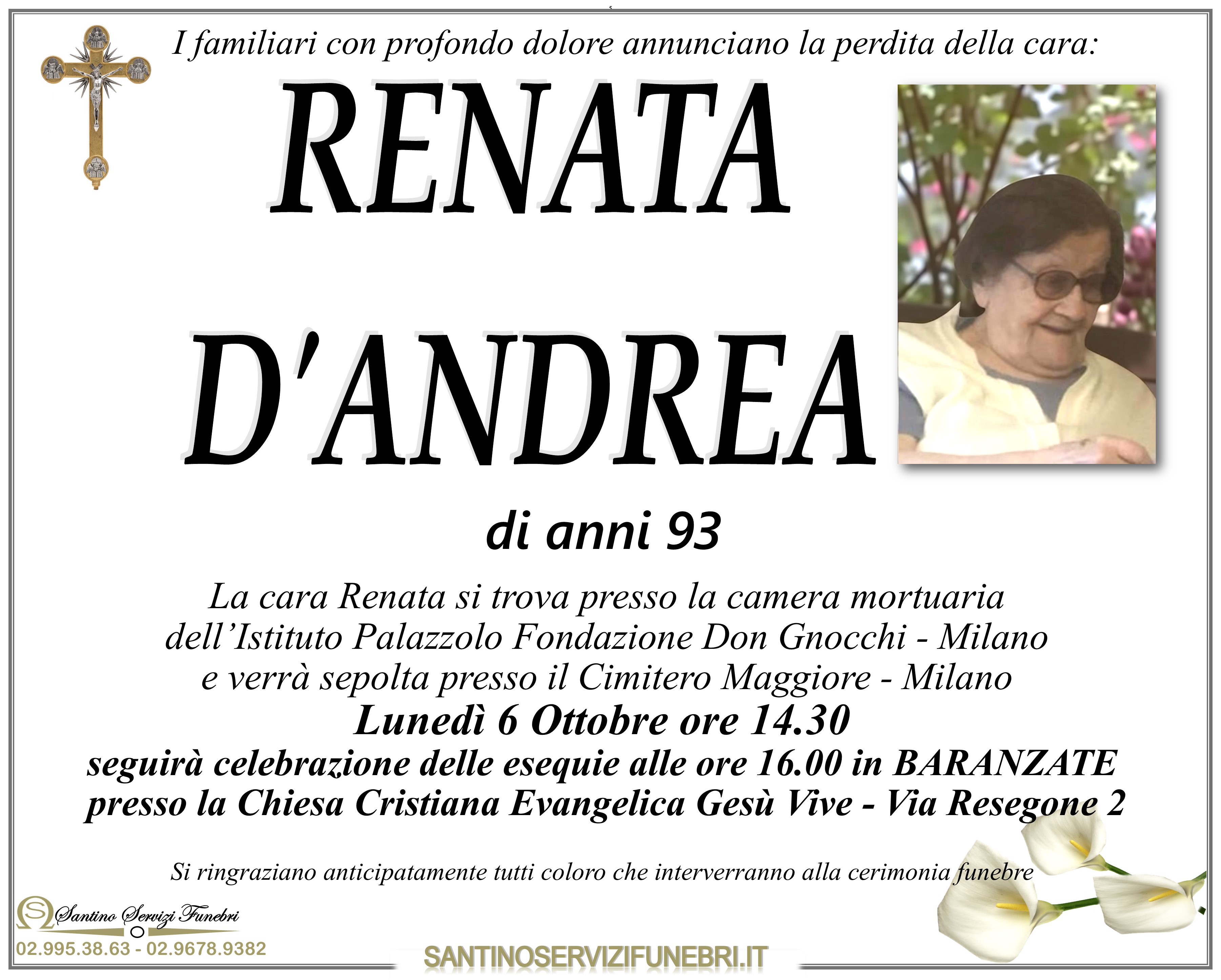 RENATA D'ANDREA