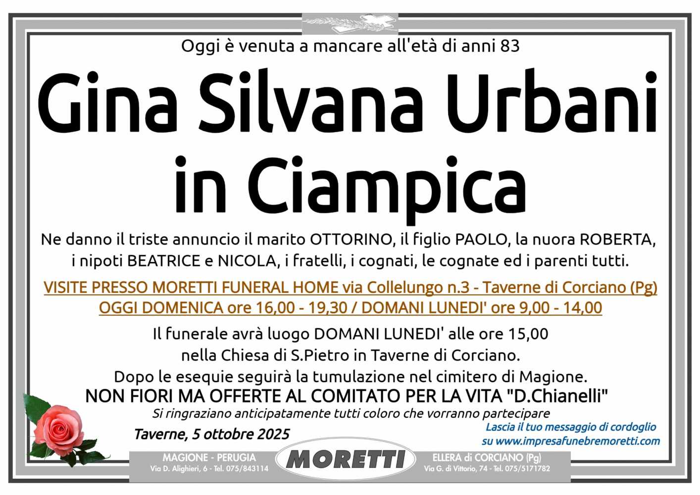 Gina Silvana Urbani