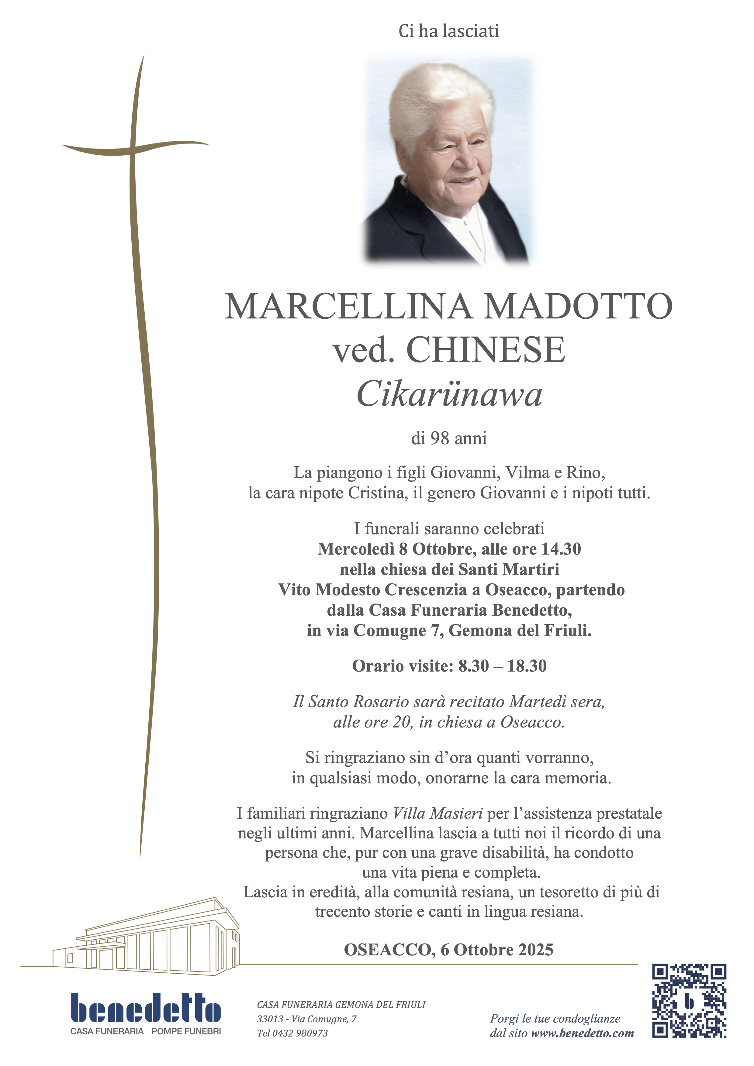 MARCELLINA MADOTTO