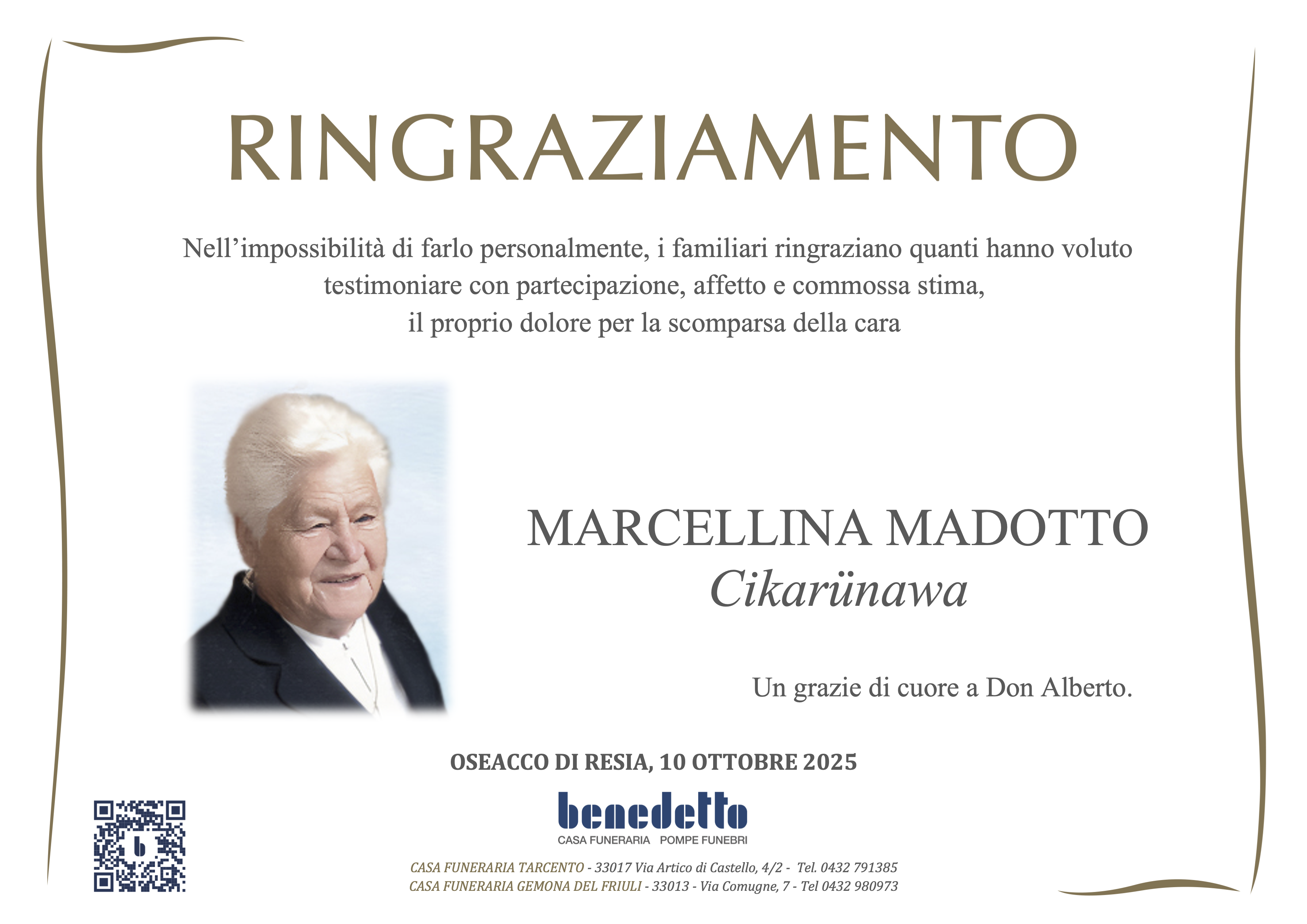 MARCELLINA MADOTTO