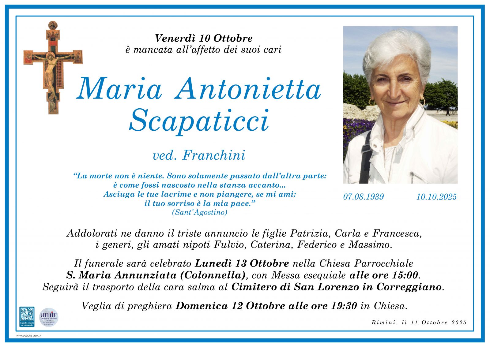 MARIA ANTONIETTA SCAPATICCI