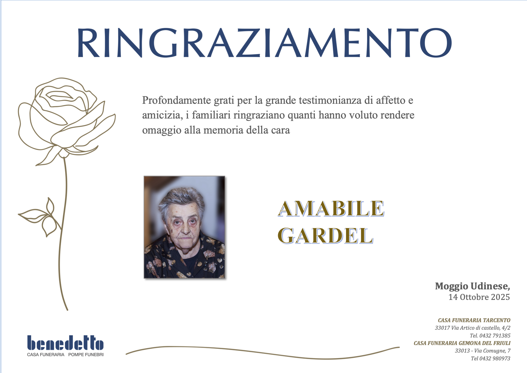 AMABILE GARDEL
