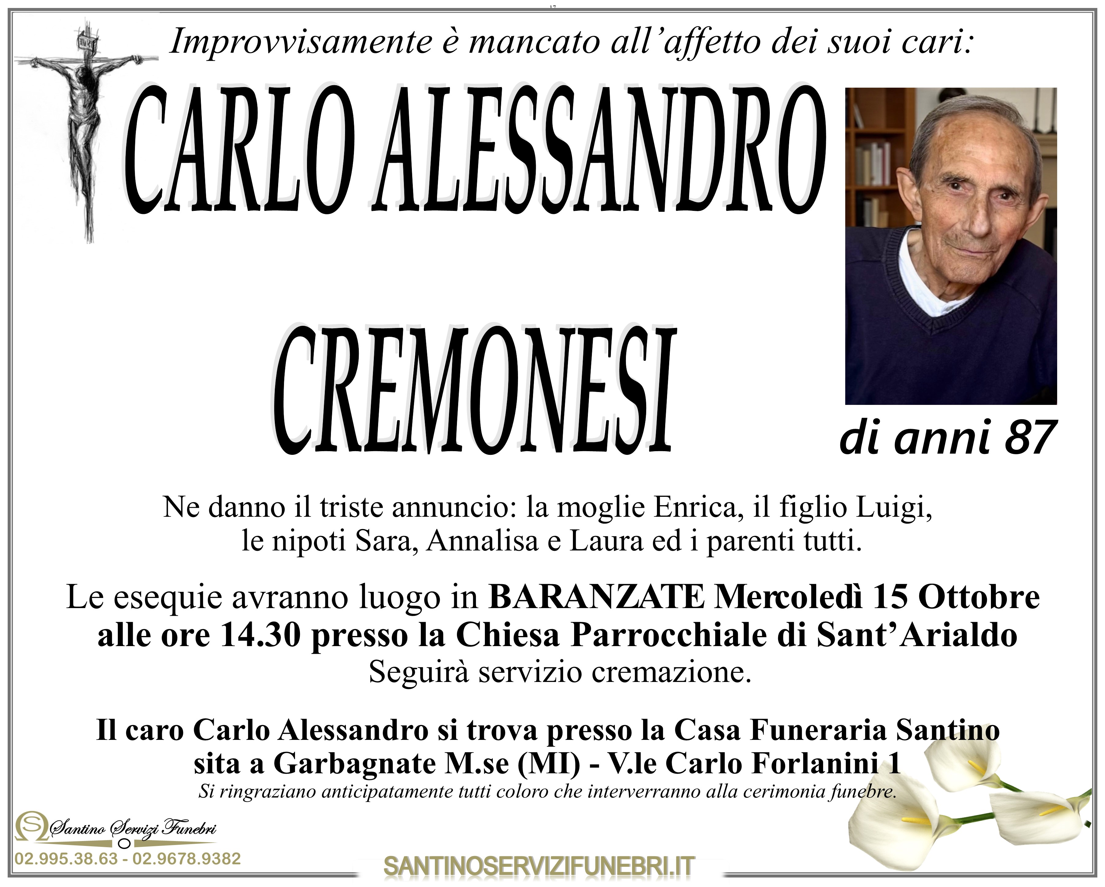 CARLO ALESSANDRO CREMONESI
