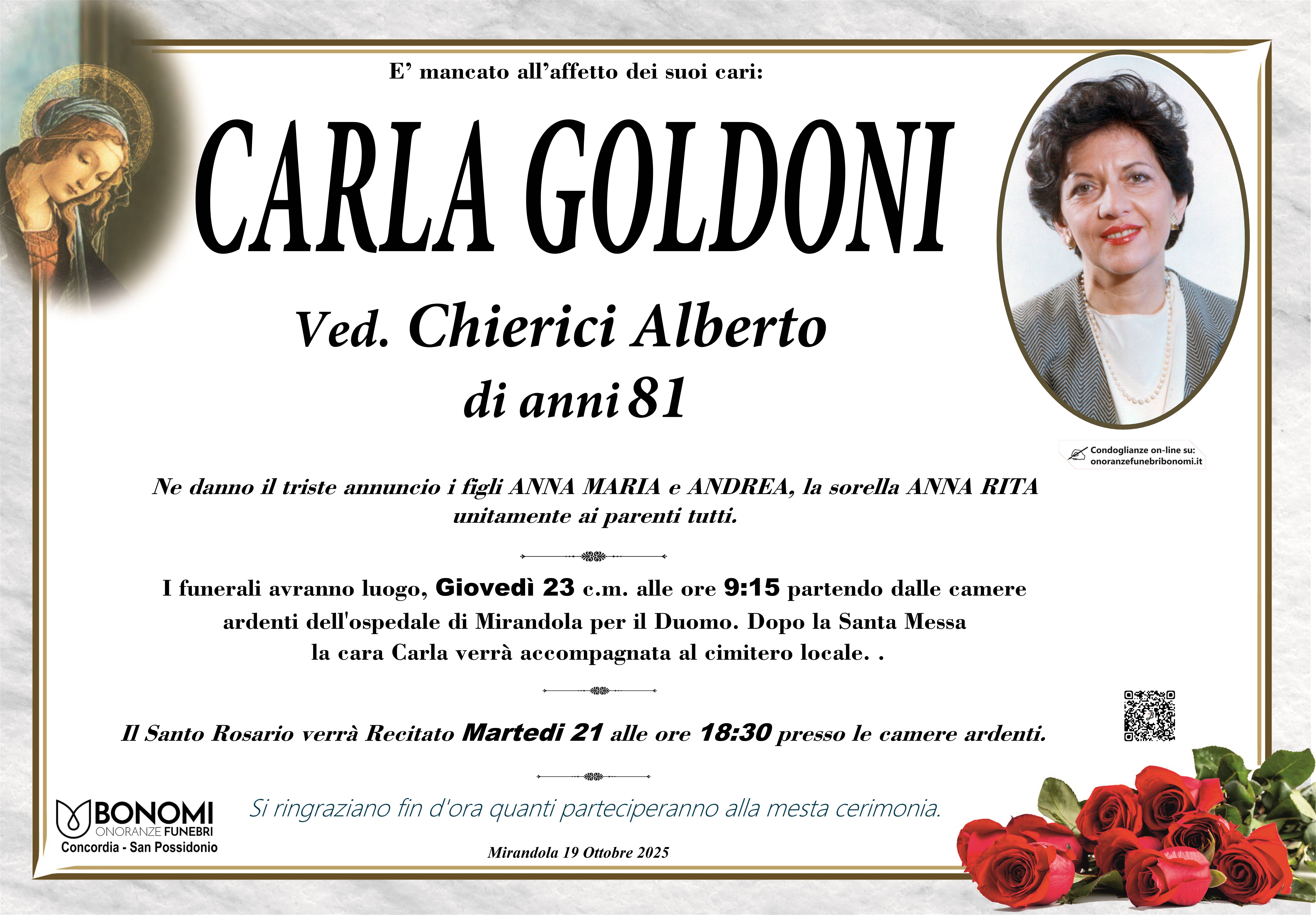 CARLA GOLDONI