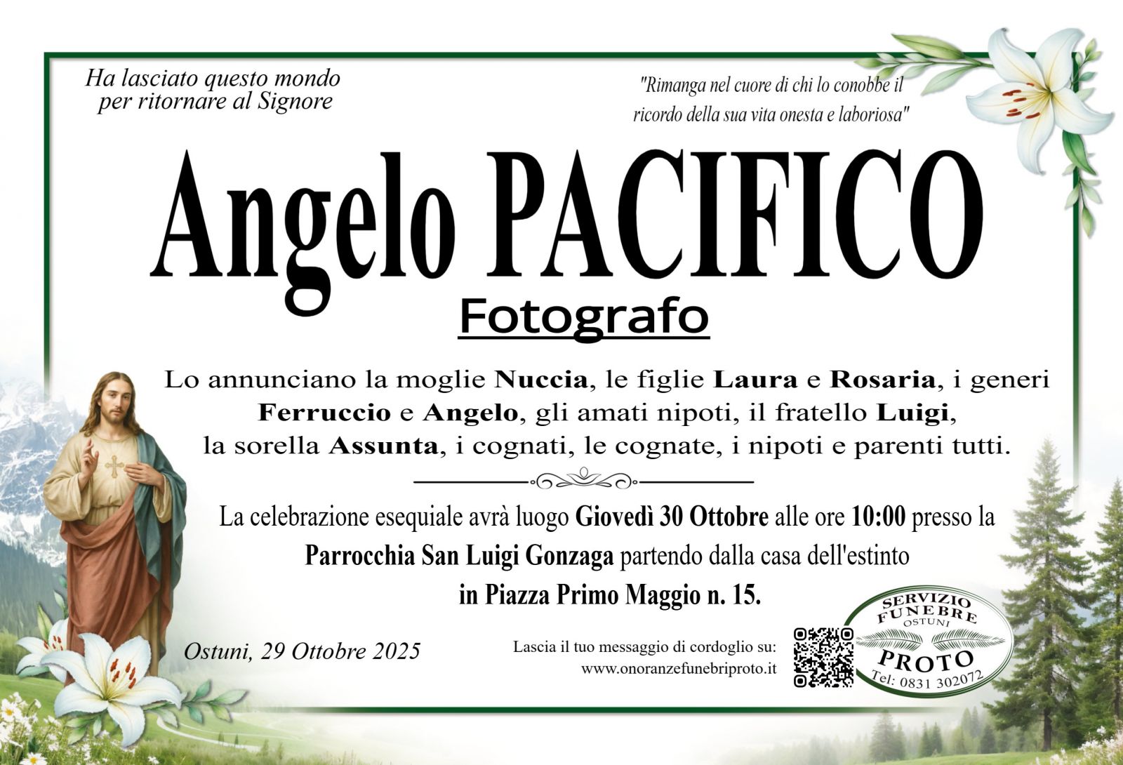 ANGELO NICOLA PACIFICO