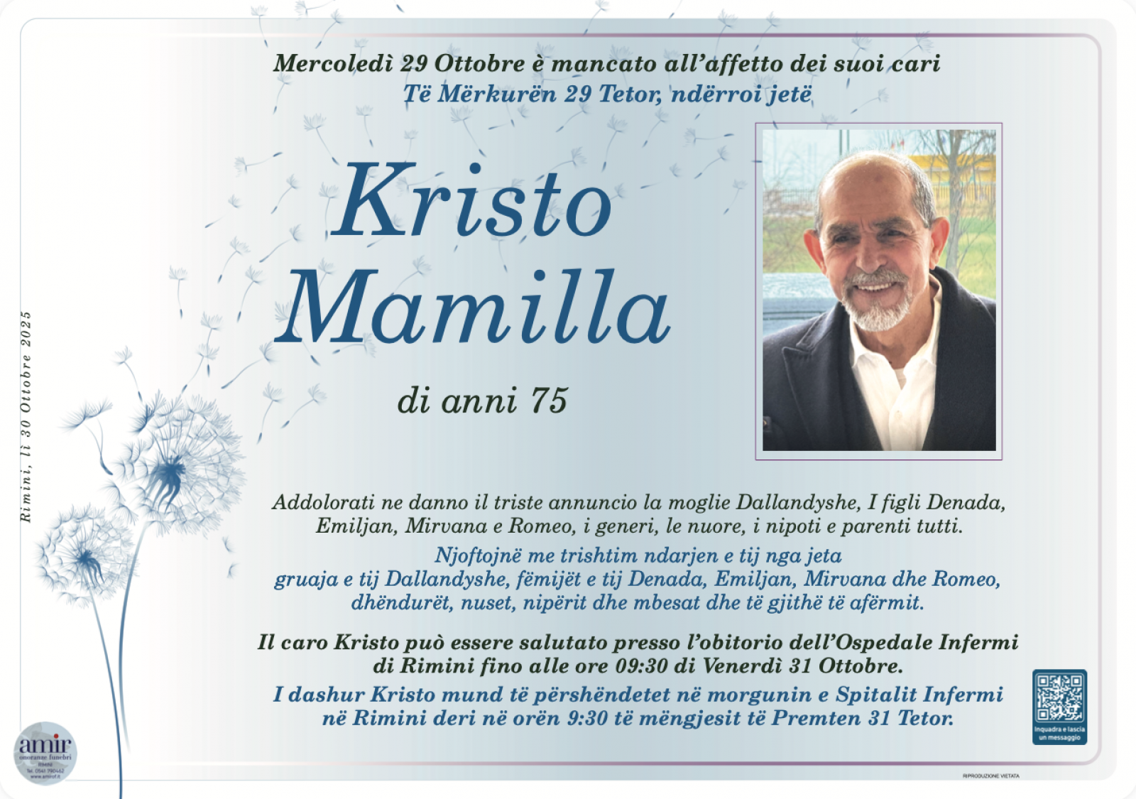 KRISTO MAMILLA