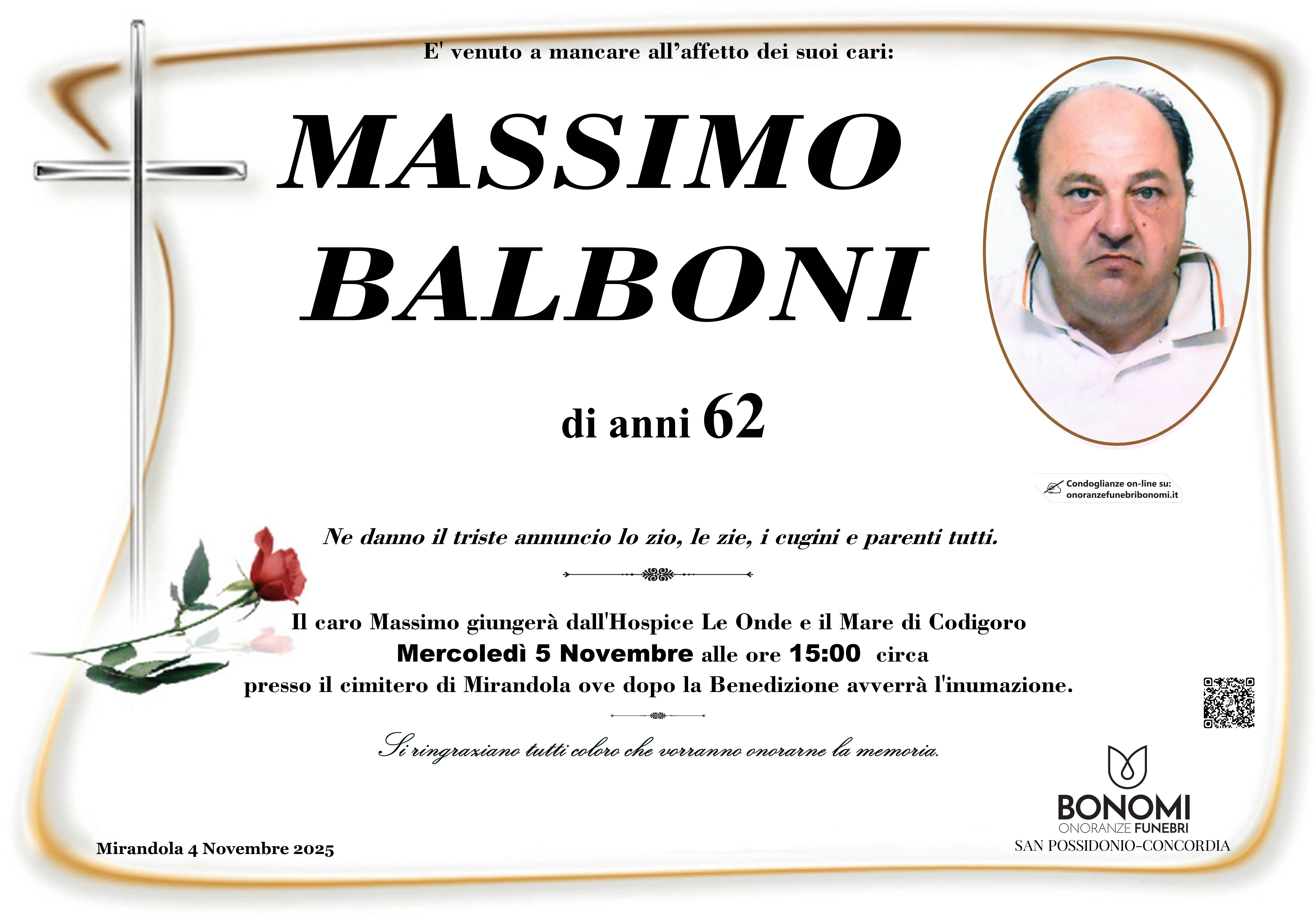 MASSIMO BALBONI