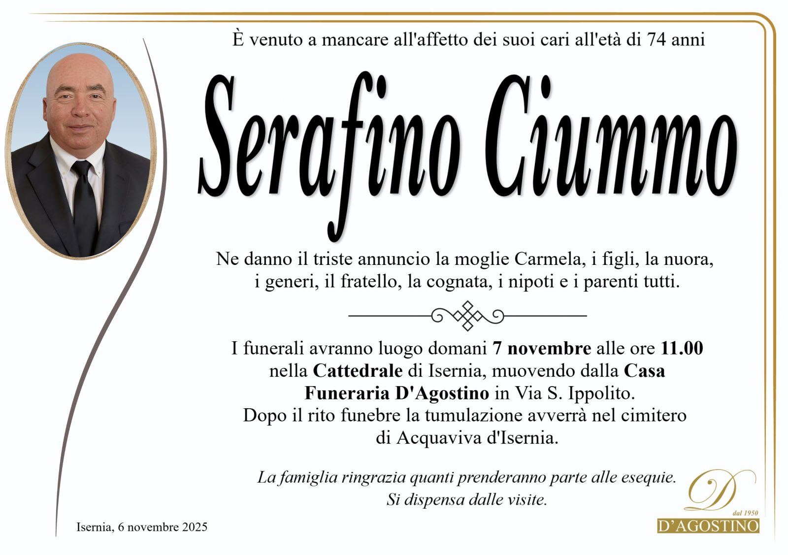 Serafino Ciummo