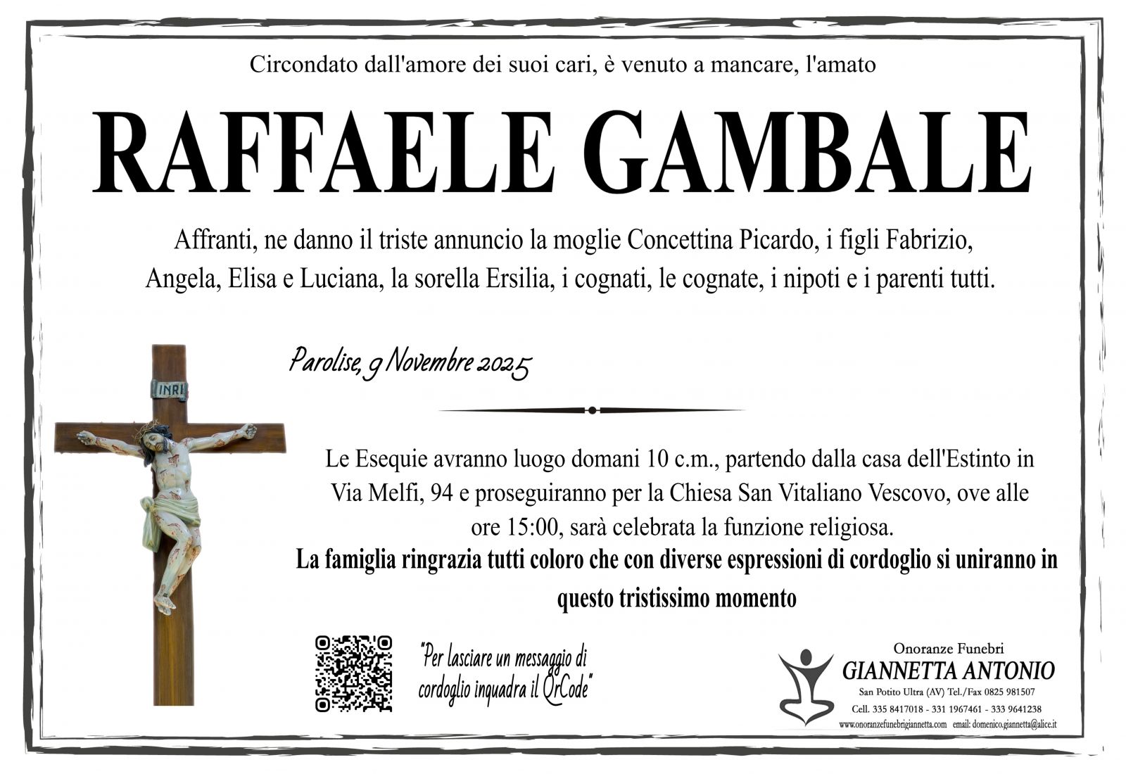 RAFFAELE GAMBALE