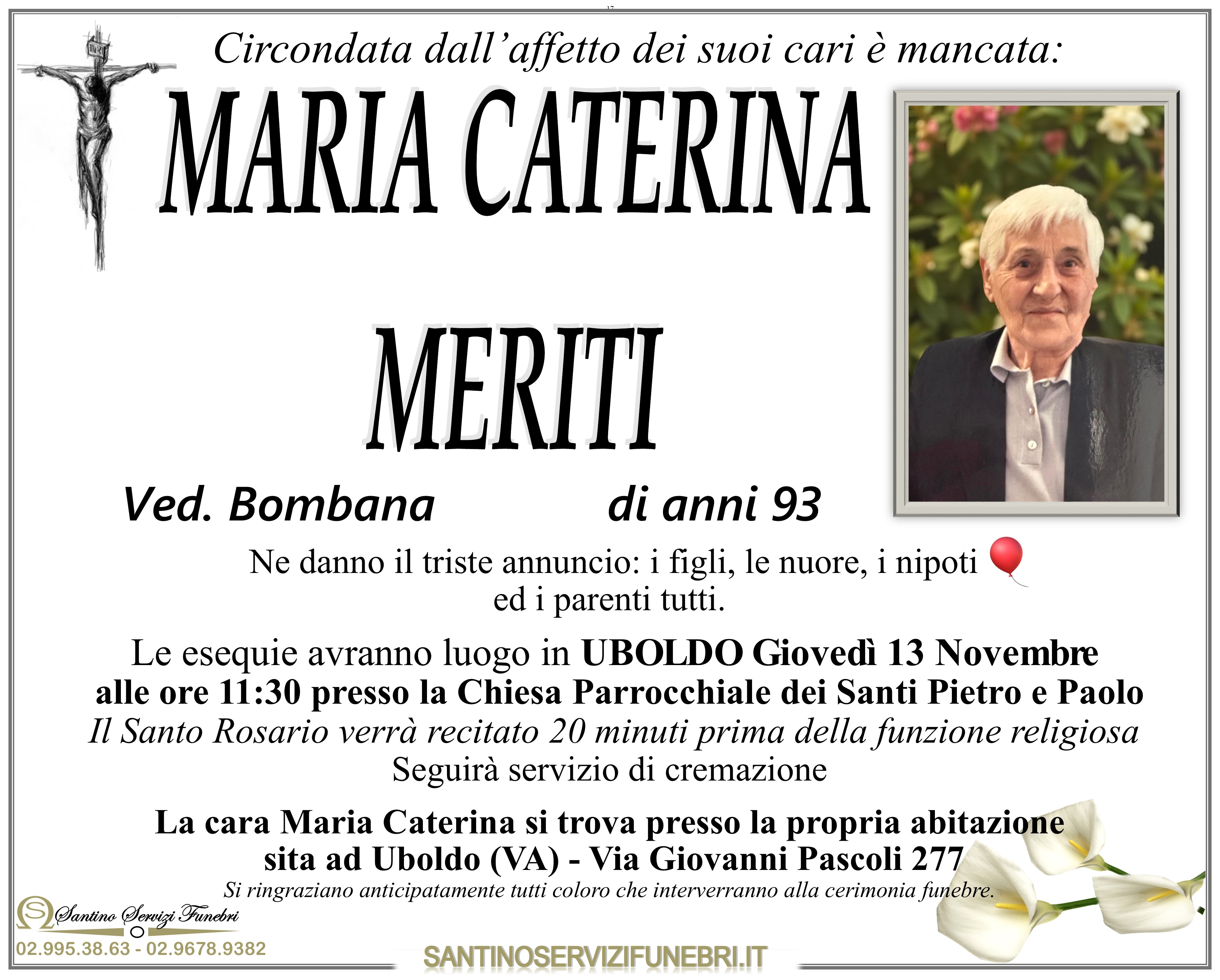 MARIA CATERINA MERITI