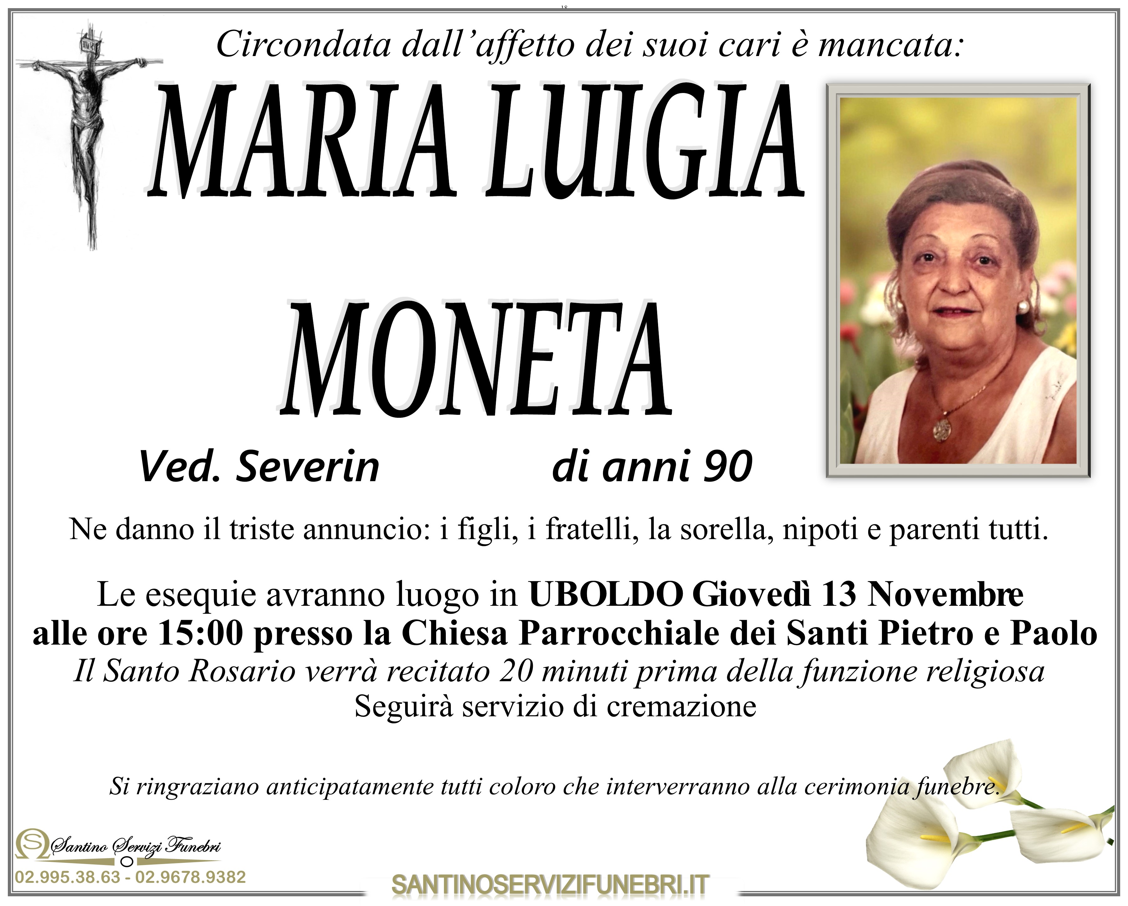 MARIA LUIGIA MONETA